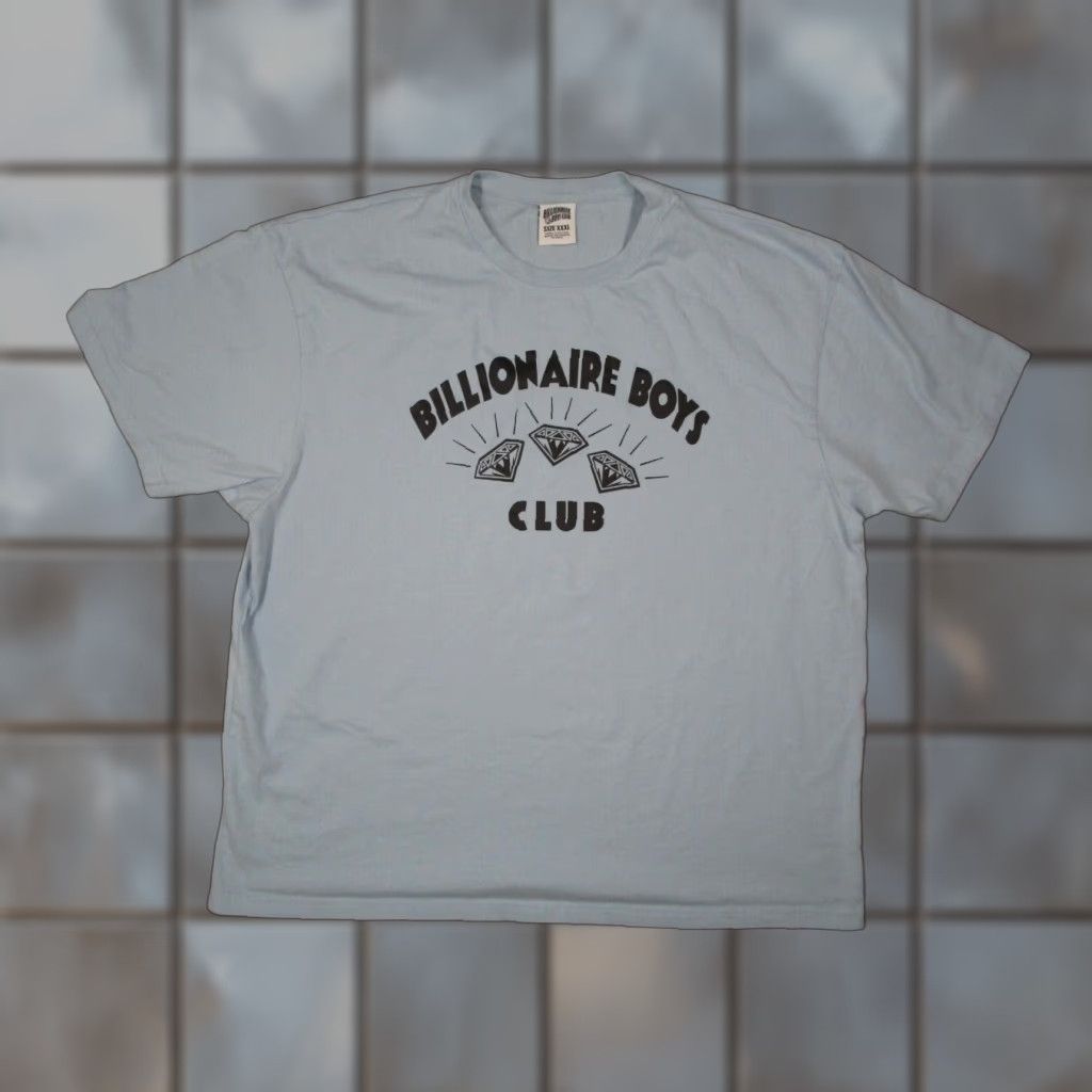 Billionaire Boys Club VINTAGE Billionaire Boys Club T-Shirt Mens 3XL Blue Short Sleeve Crew Neck Cotton Retro 2020s Size US XXL / EU 58 / 5 - 1 Thumbnail