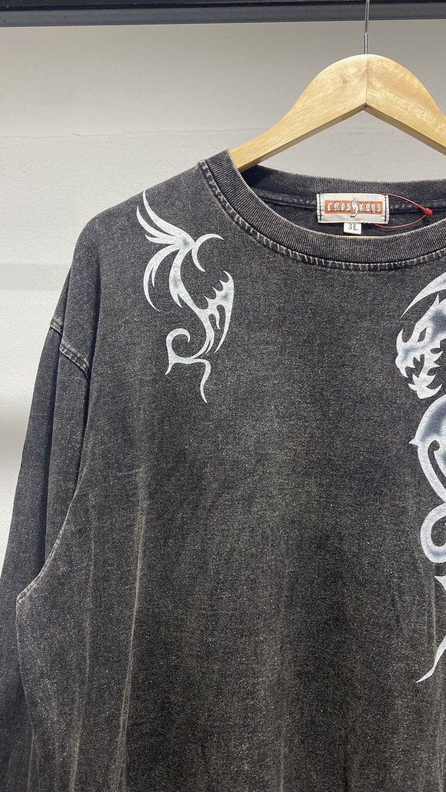 Japanese Brand Crosskeys Sukajan Dragon Washed 90s Size US XL / EU 56 / 4 - 6 Thumbnail