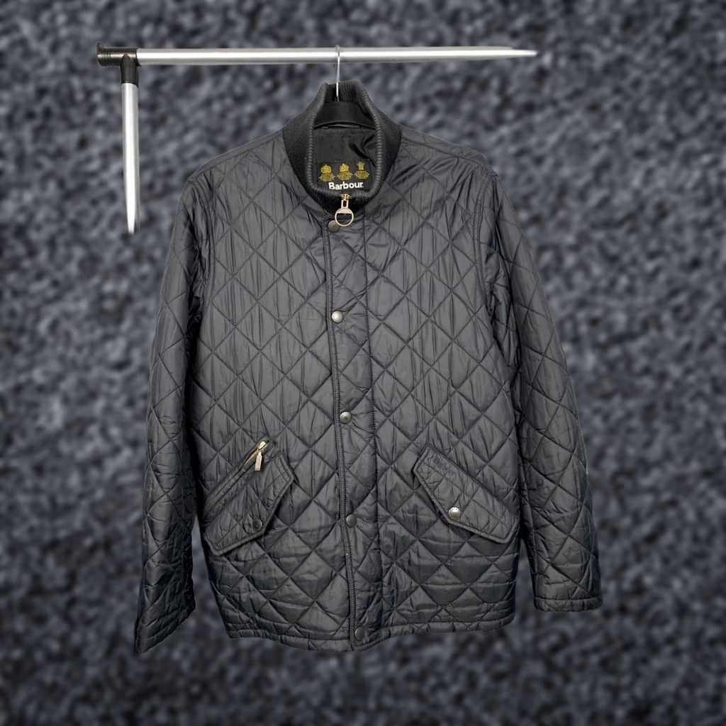 Barbour Barbour Chelsea Vintage Mens Rib Neck Quilted Jacket M Black Quilted Barbour Chelsea Vintage Mens Rib Neck Quilted Jacket M Black Size US M / EU 48-50 / 2 - 1 Thumbnail