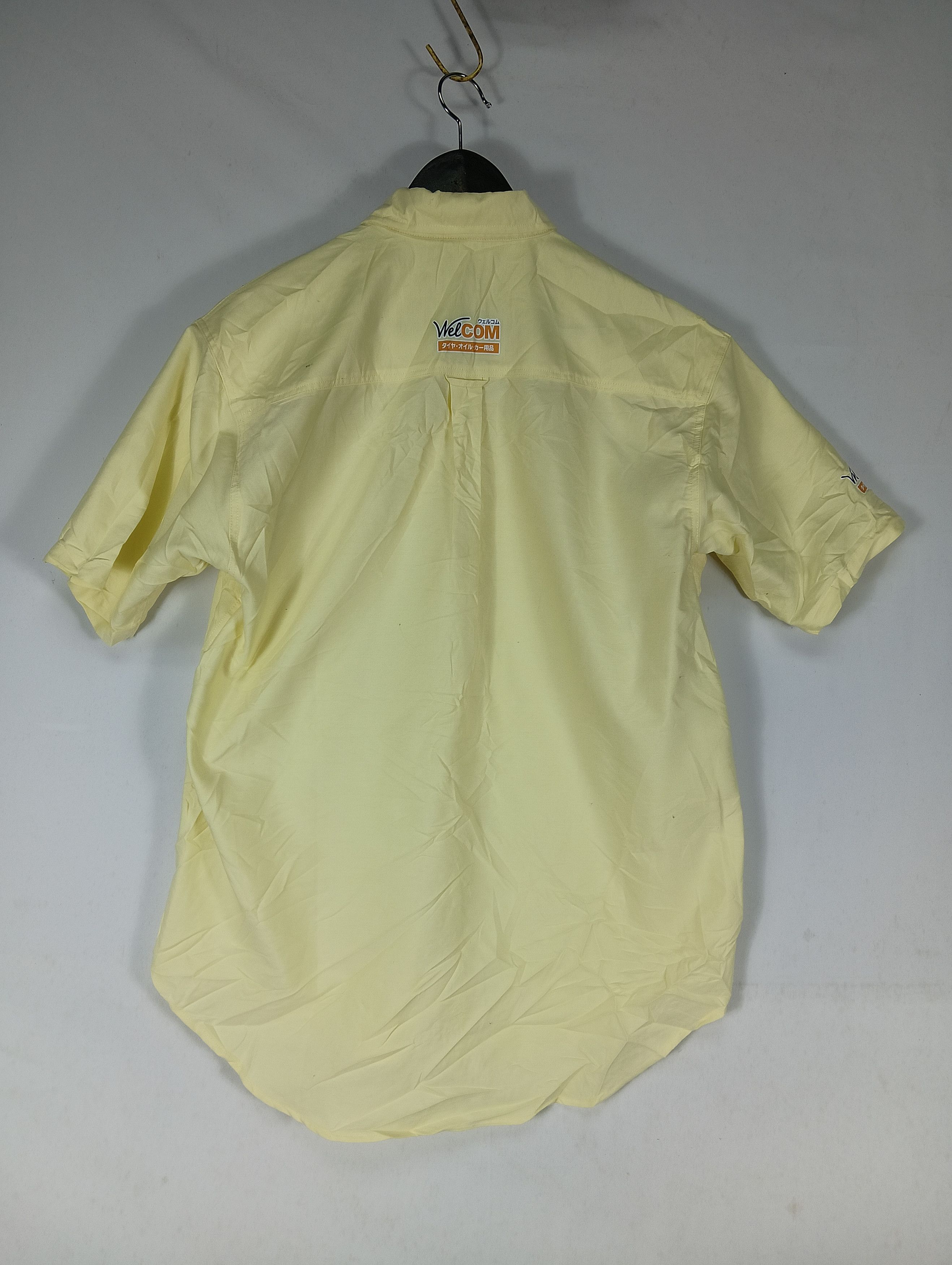 Japanese Brand TOYOTA COROLLA ADVERTISING TEE BUTTON UP Size US L / EU 52-54 / 3 - 10 Thumbnail