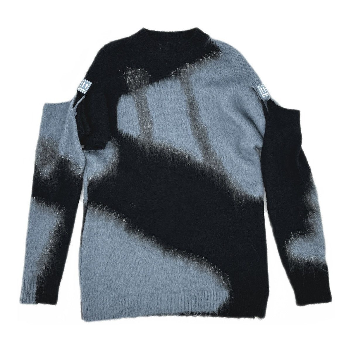 Off-White 18AW Mohair Knit Sweater Size XS / US 0-2 / IT 36-38 - 1 Thumbnail