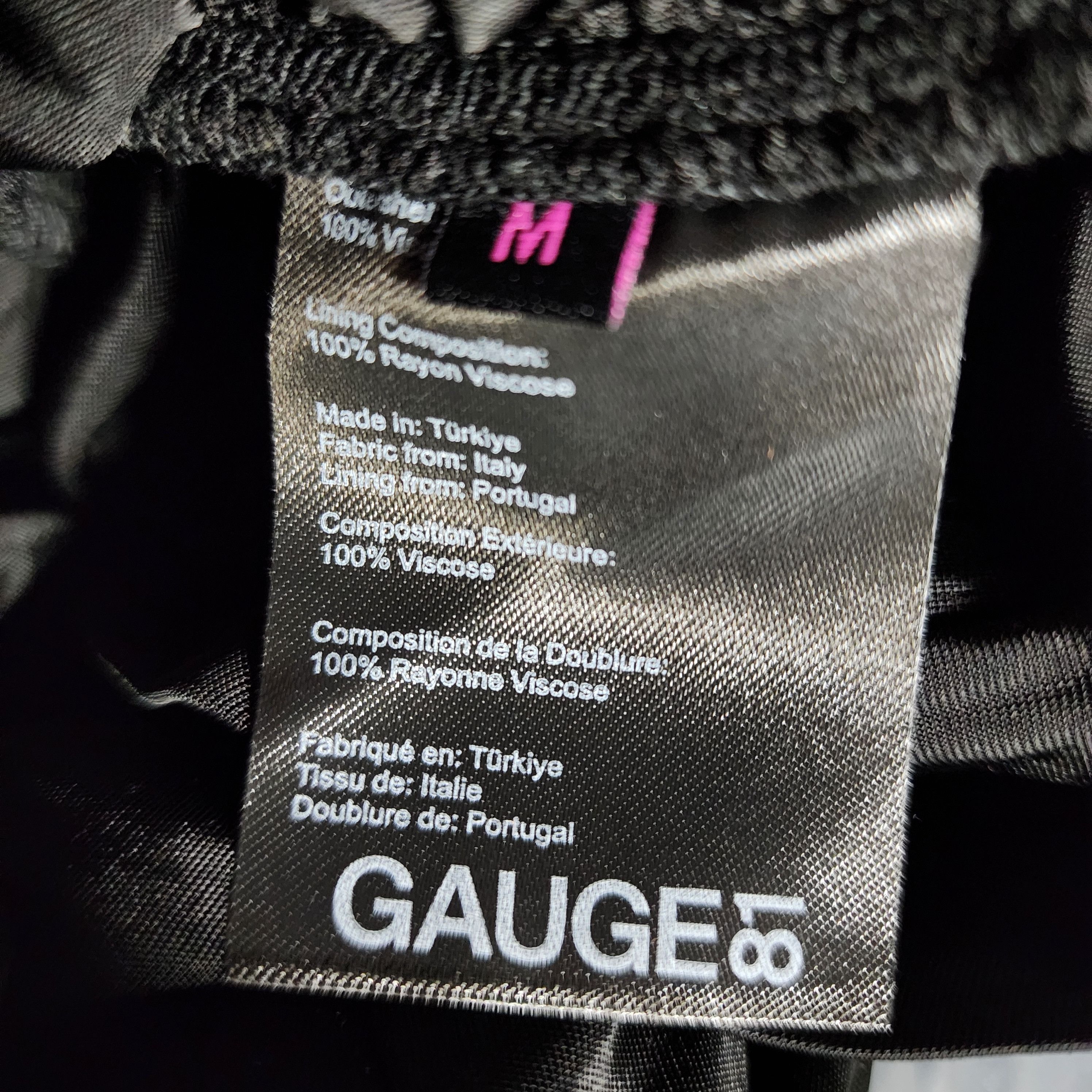 GAUGE81 Long Sleeve Cowl Neck Dress | Black | Viscose Lined Bodycon Size M / US 6-8 / IT 42-44 - 4 Thumbnail