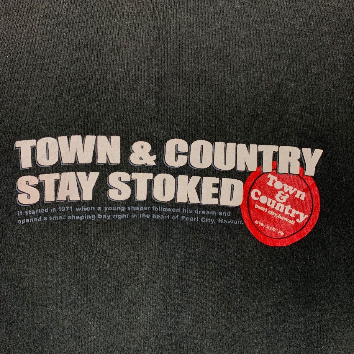 Japanese Brand TOWN & COUNTRY Stay Stoke Sweatshirts #0812-C37 Size US L / EU 52-54 / 3 - 11 Thumbnail