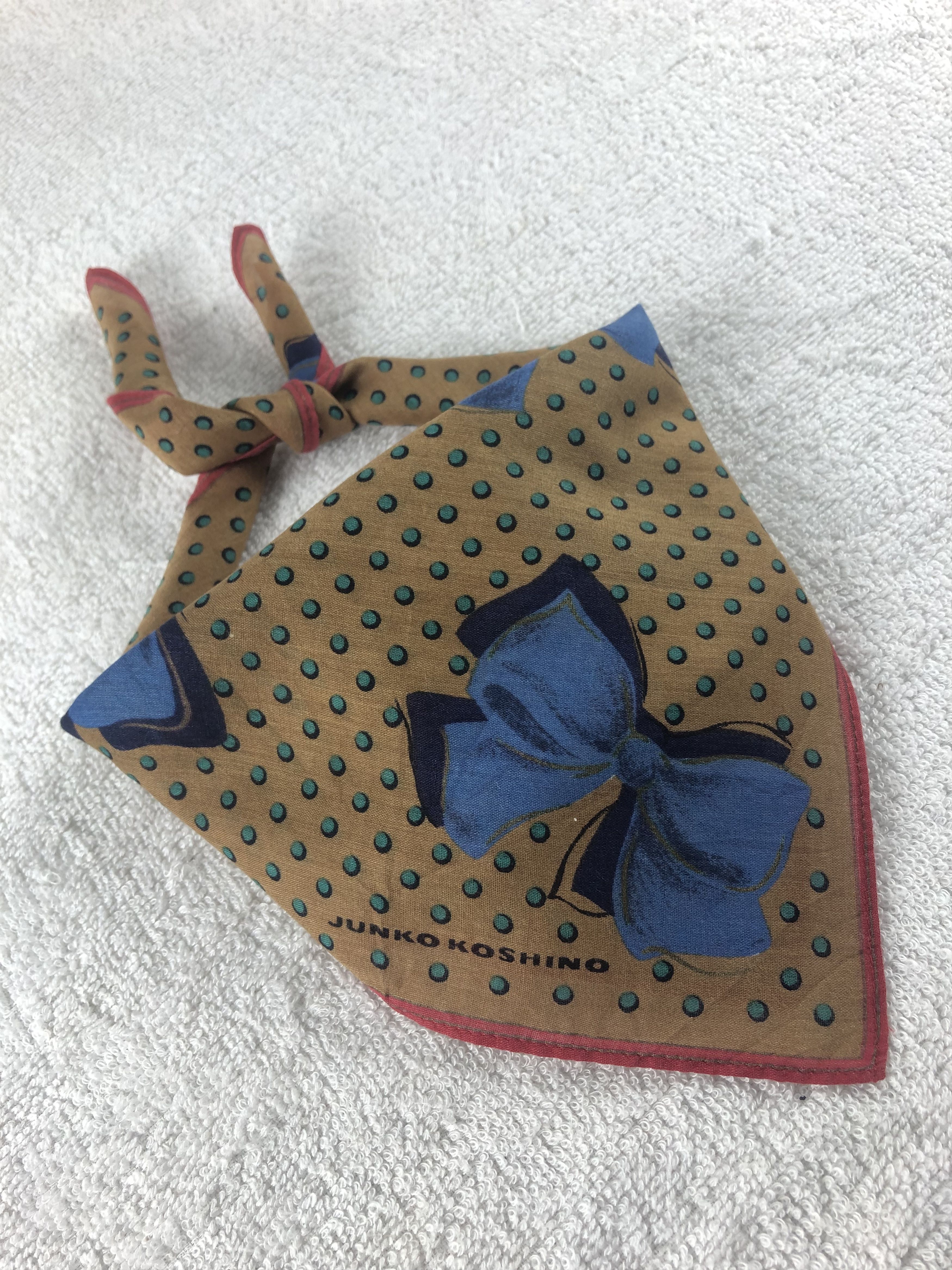 Japanese Brand × Mr. Junko × Vintage Junko Koshino Handkerchief / Bandana / Neckerchief Size ONE SIZE - 1 Thumbnail