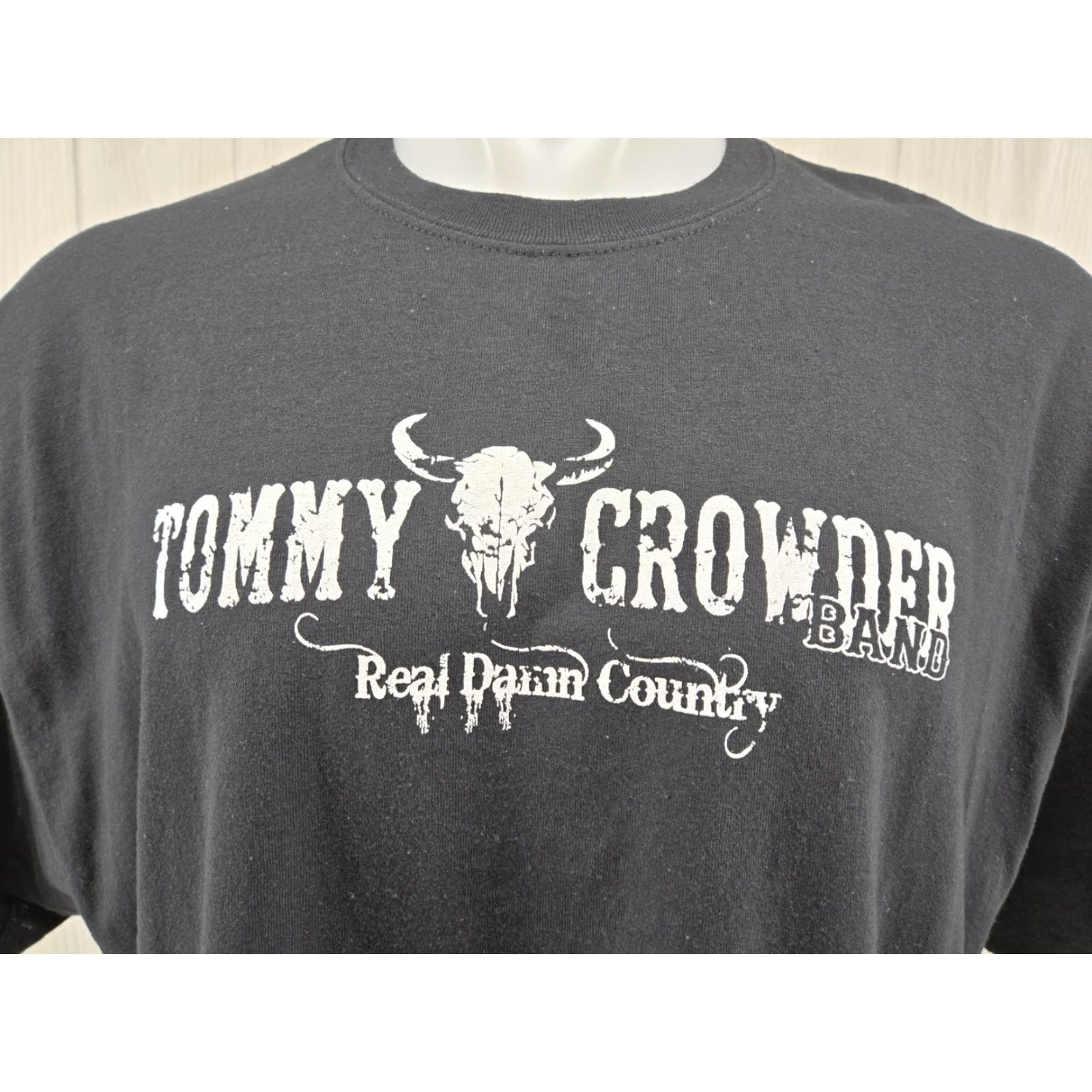 Gildan VINTAGE Tommy Crowder Band River Rat Nation Shirt Mens 2XL Black Short Sleeve T-Shirt Gildan Size US XXL / EU 58 / 5 - 3 Thumbnail