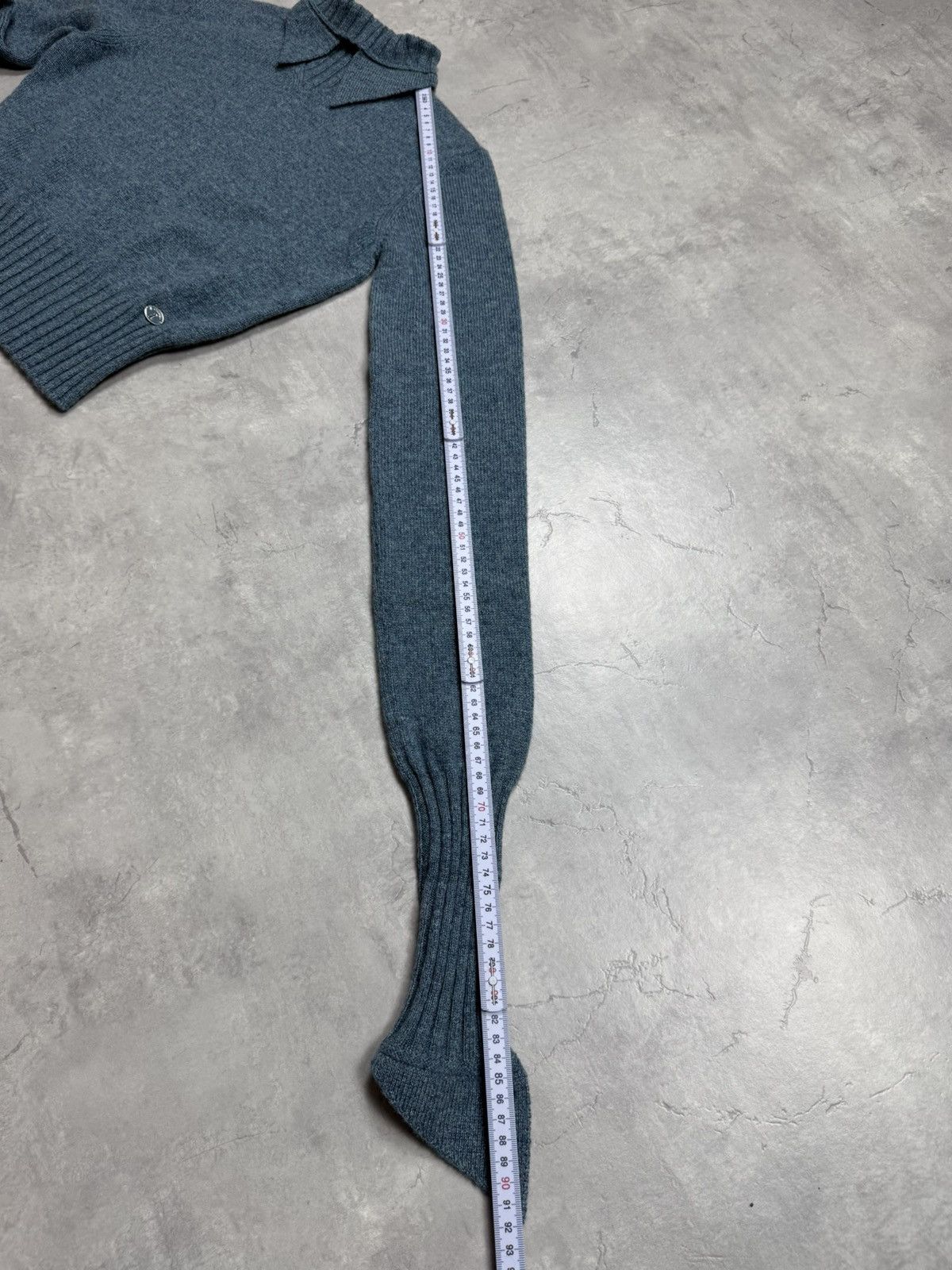 Chanel Chanel Cashmere High Neck Peak Sweater Size S / US 4 / IT 40 - 9 Thumbnail