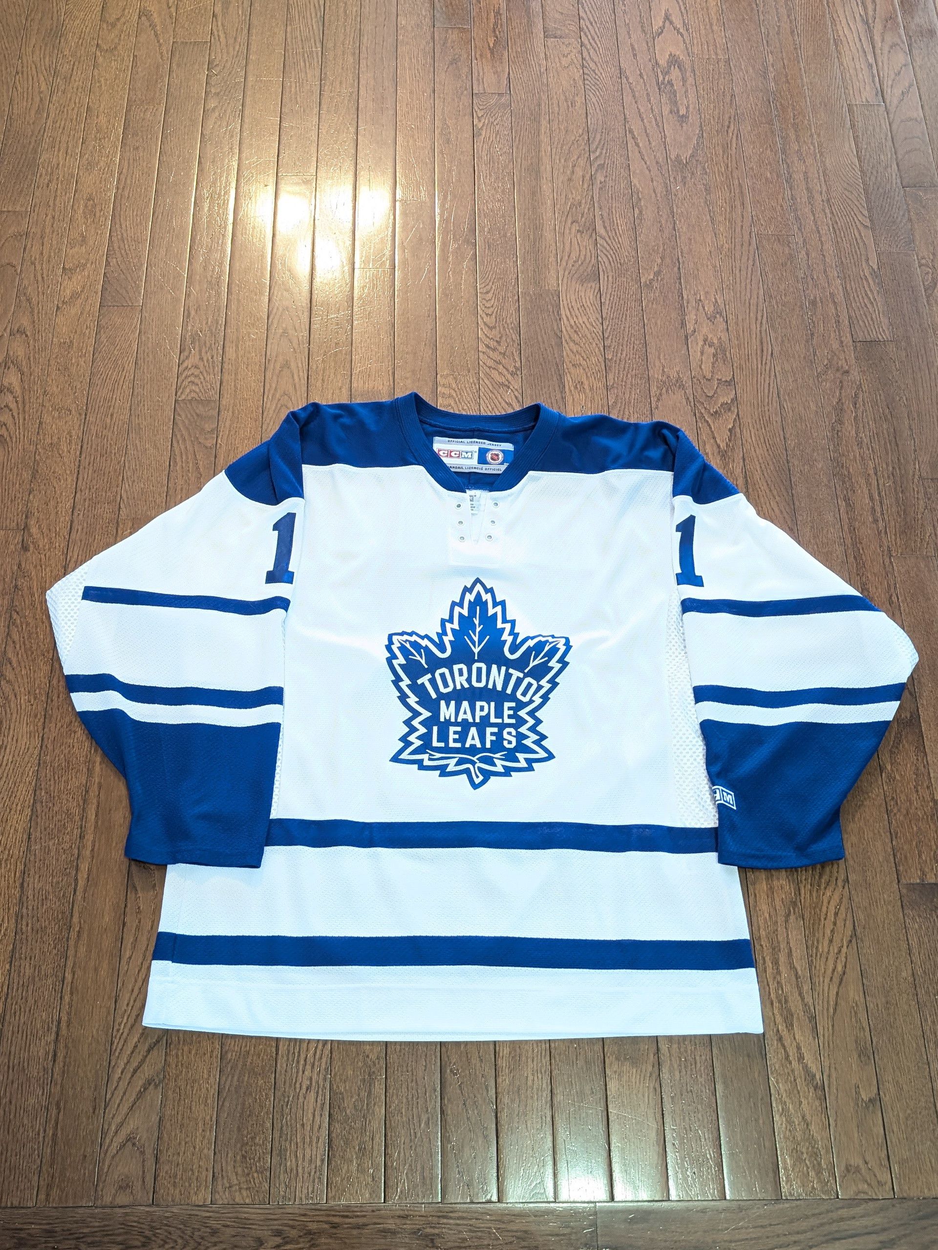 Ccm Andrew Raycroft Signed Toronto Maple Leafs CCM Jersey Sz L Size US L / EU 52-54 / 3 - 1 Thumbnail