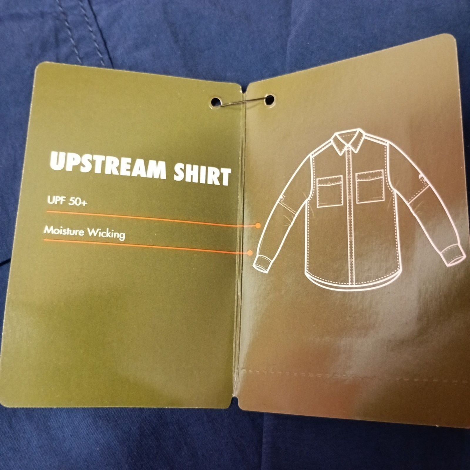 Other Ozark Trail Upstream Shirt Men's 3XL (54-56) Blue Vented UPF Size US XXL / EU 58 / 5 - 5 Thumbnail