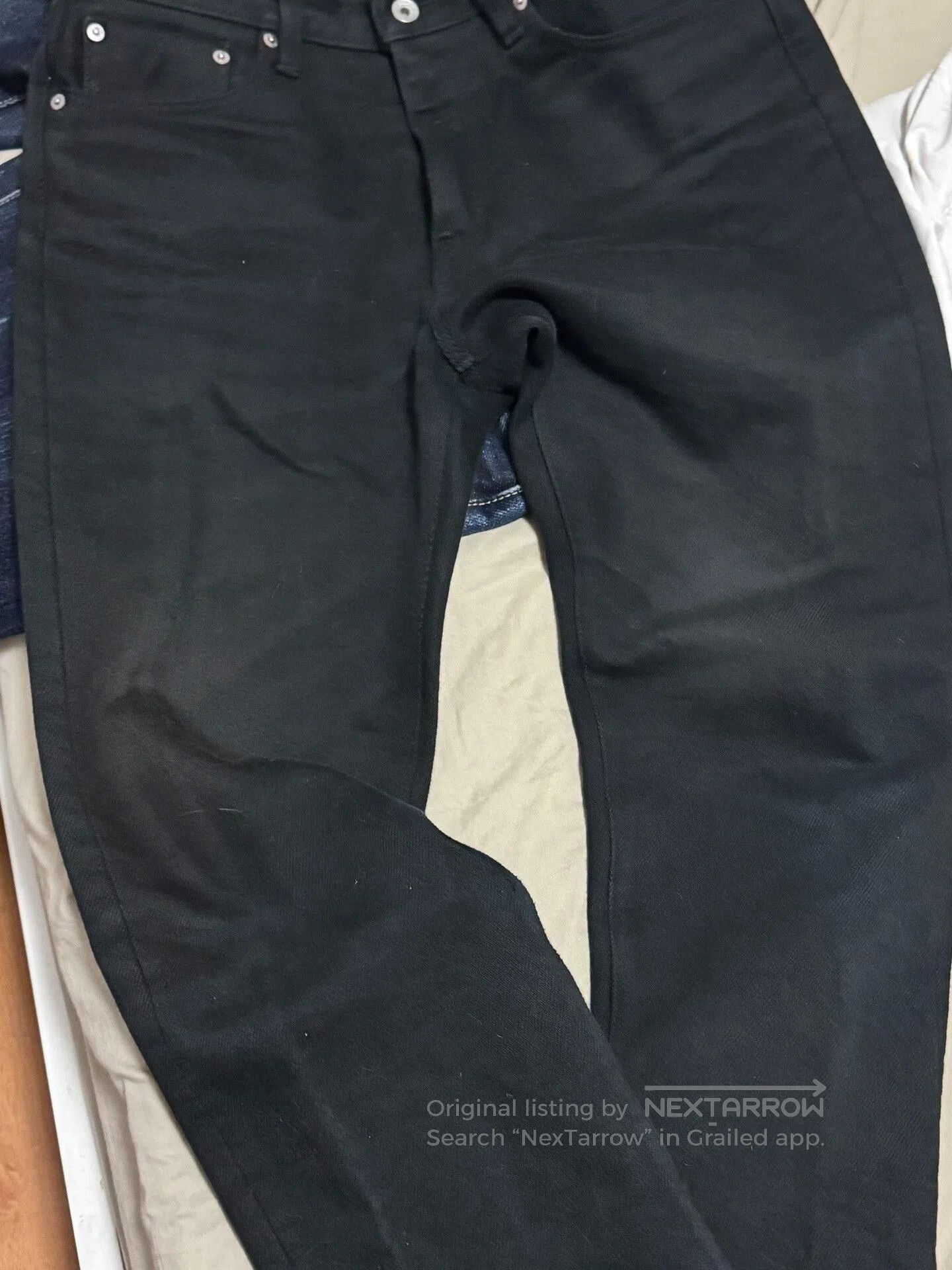 Iron Heart Iron Heart Black Denim Pants 9555z. Size US 33 - 3 Thumbnail