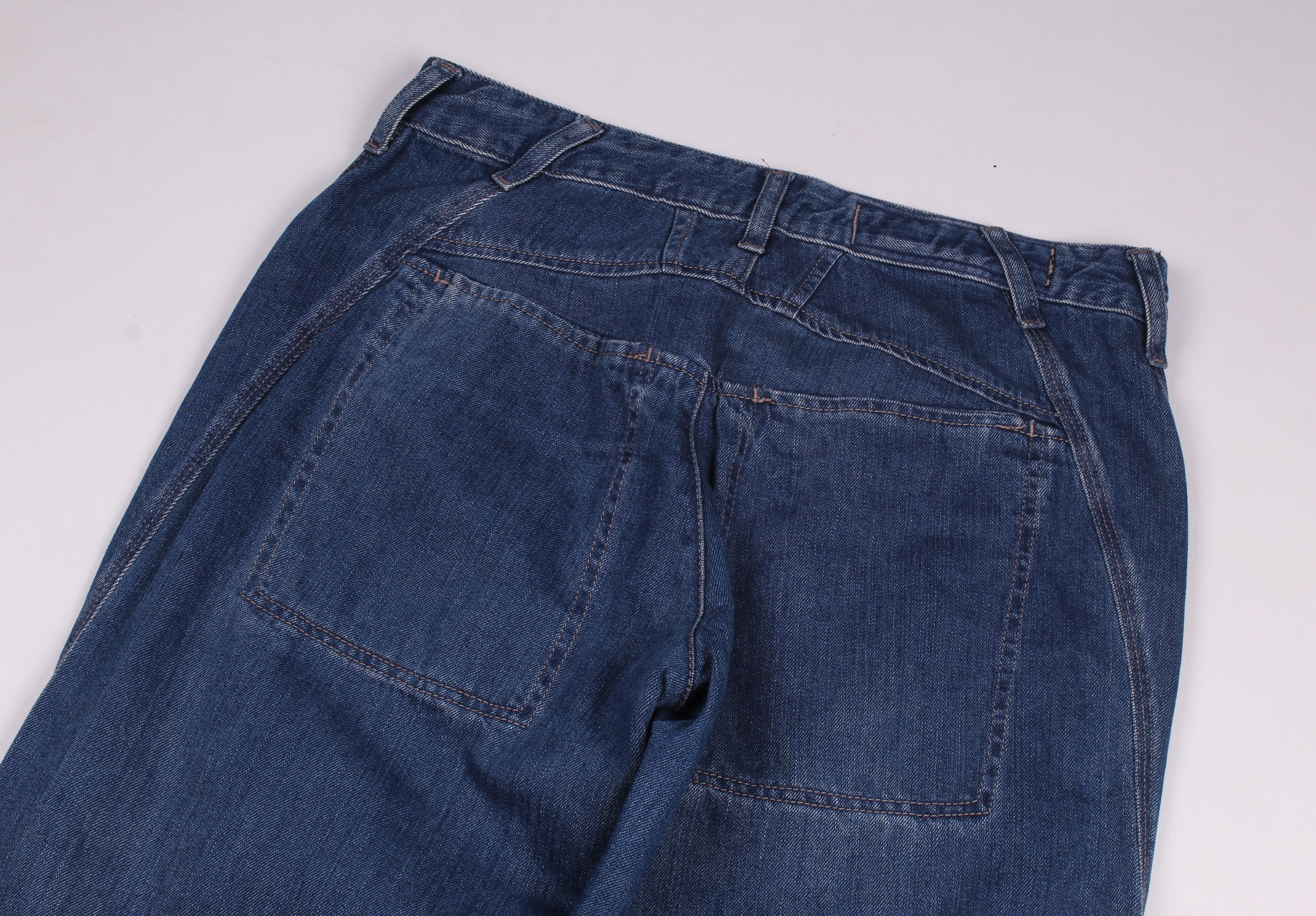 Marithe + Francois Girbaud × Vintage Vintage Marithe Francois Girbaud 90's Blue Baggy Jeans Size 30" / US 8 / IT 44 - 7 Thumbnail