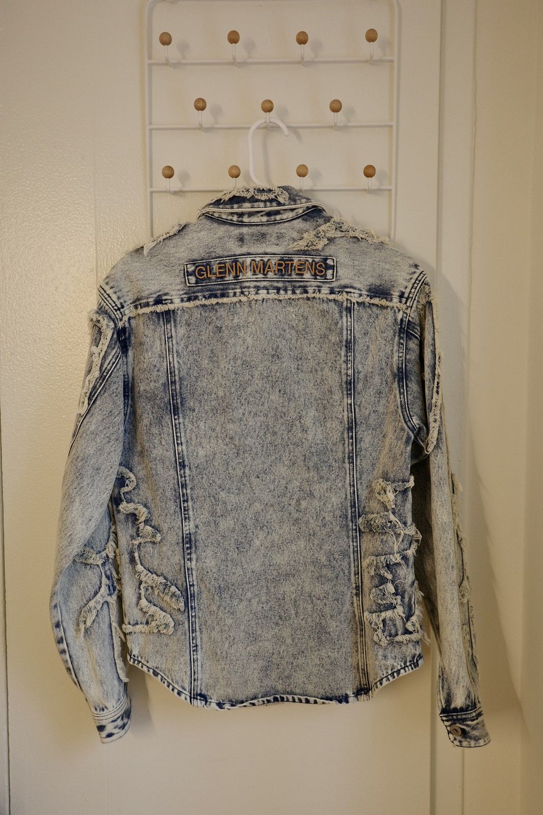 H&M H&M x Glenn Martens Distressed Denim Jacket Size US XS / EU 42 / 0 - 4 Thumbnail