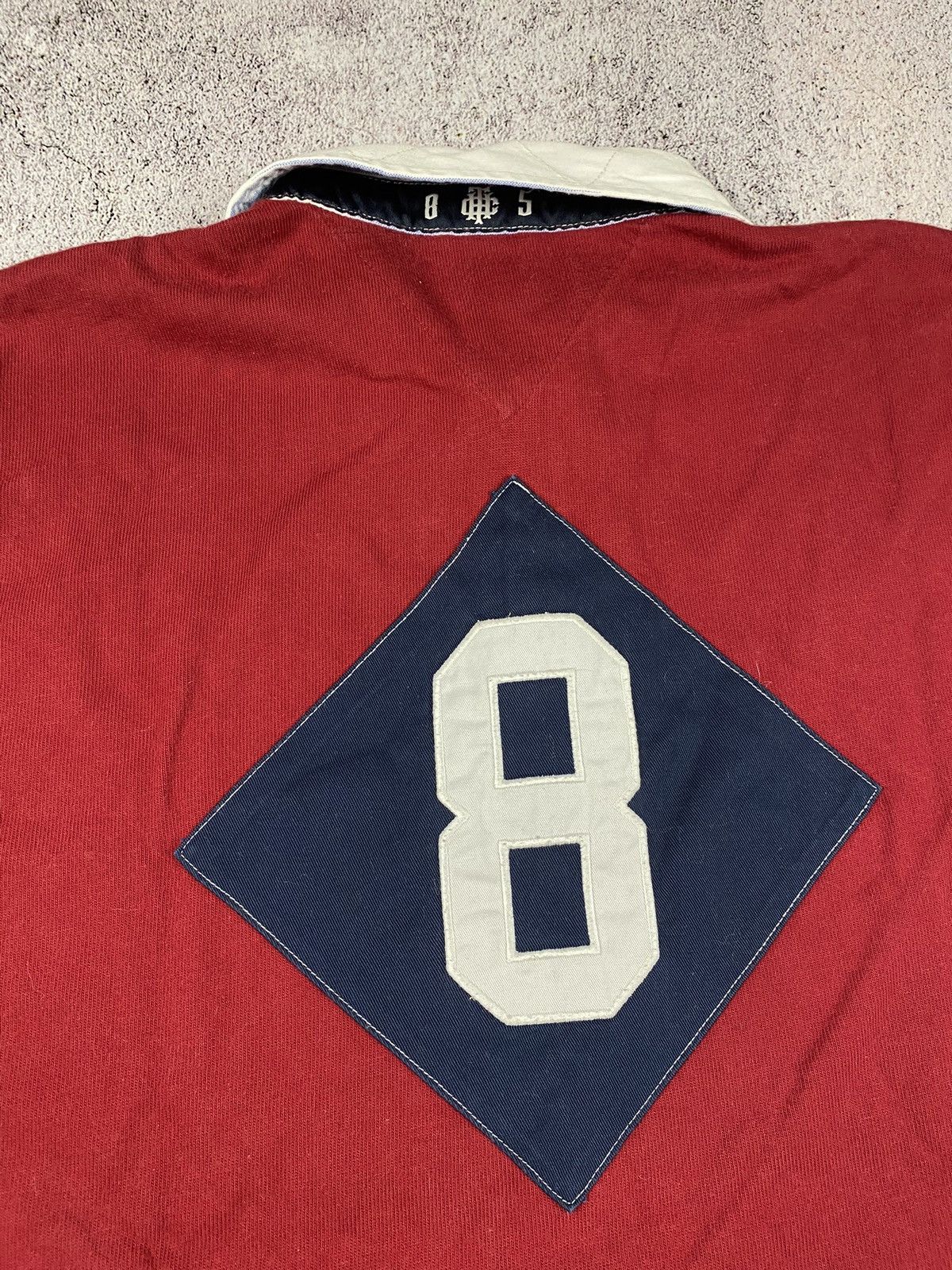 Other Vintage Tommy Hilfiger Rugby polo shirt Size US L / EU 52-54 / 3 - 9 Thumbnail