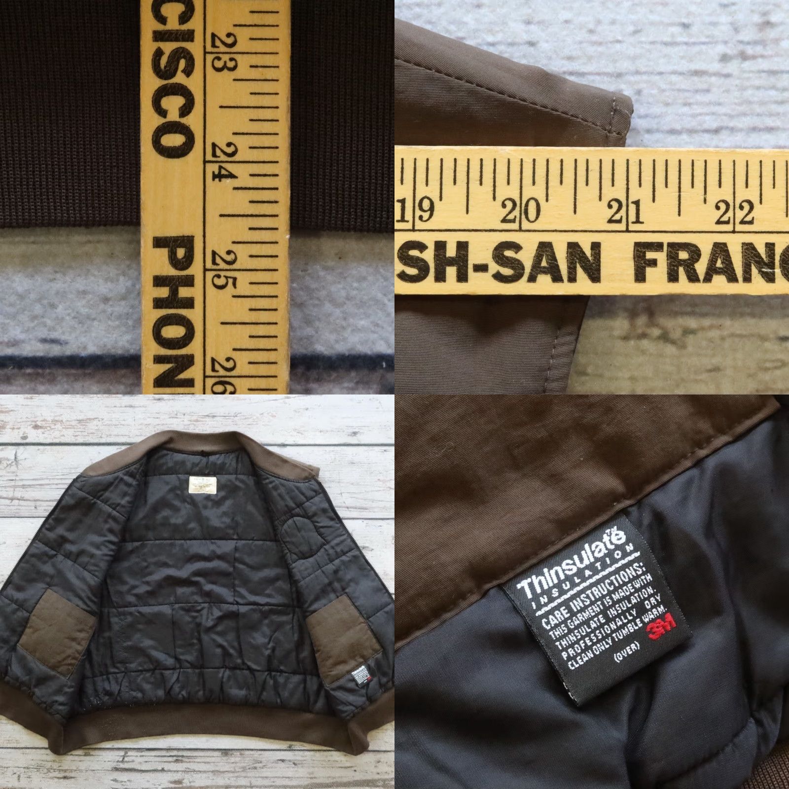 Vintage VINTAGE Flying Cross San Francisco Muni Work Vest Mens XXXL Quilted Brown Nylon Vest Size US XXL / EU 58 / 5 - 8 Thumbnail