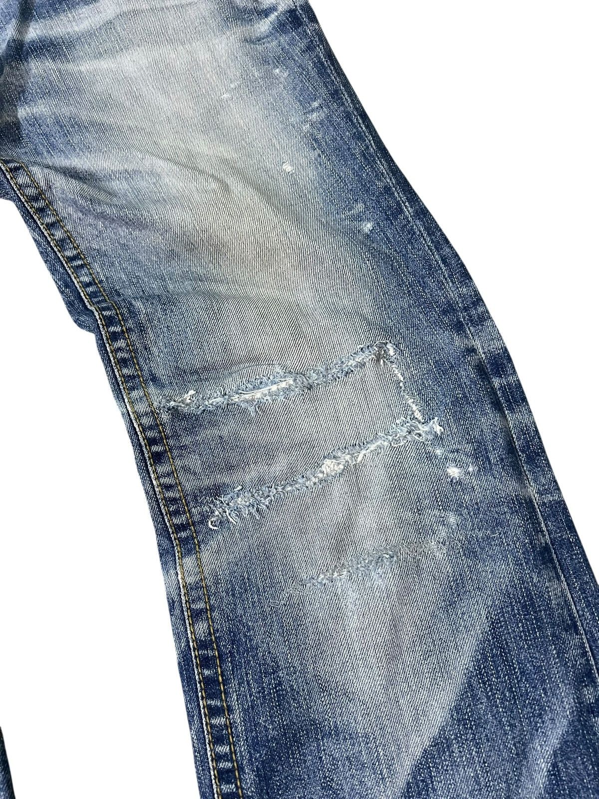 If Six Was Nine Lolita By Concert Club Washed Distress Jean Size US 31 - 7 Thumbnail