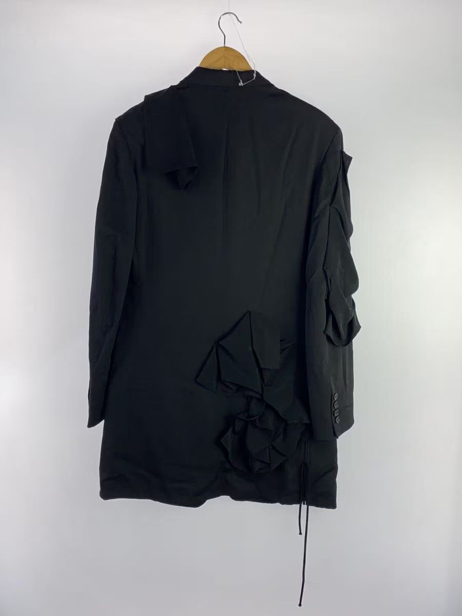 Yohji Yamamoto yohji yamamoto POUR HOMME Wool shoulders/Black/Jacket Size US M / EU 48-50 / 2 - 2 Thumbnail