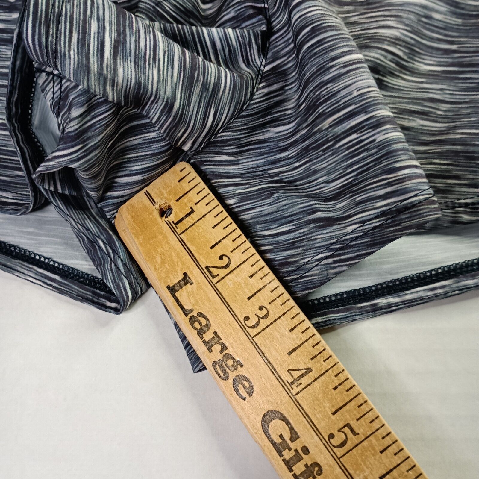 Nike Nike Womens Dri-FIT 3" Brief-Lined Shorts Gray Black Size XL Size 36" / US 14 / IT 50 - 2 Thumbnail