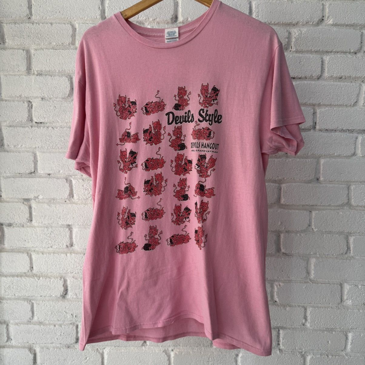 Vintage Devils Style Tee Size US L / EU 52-54 / 3 - 1 Thumbnail