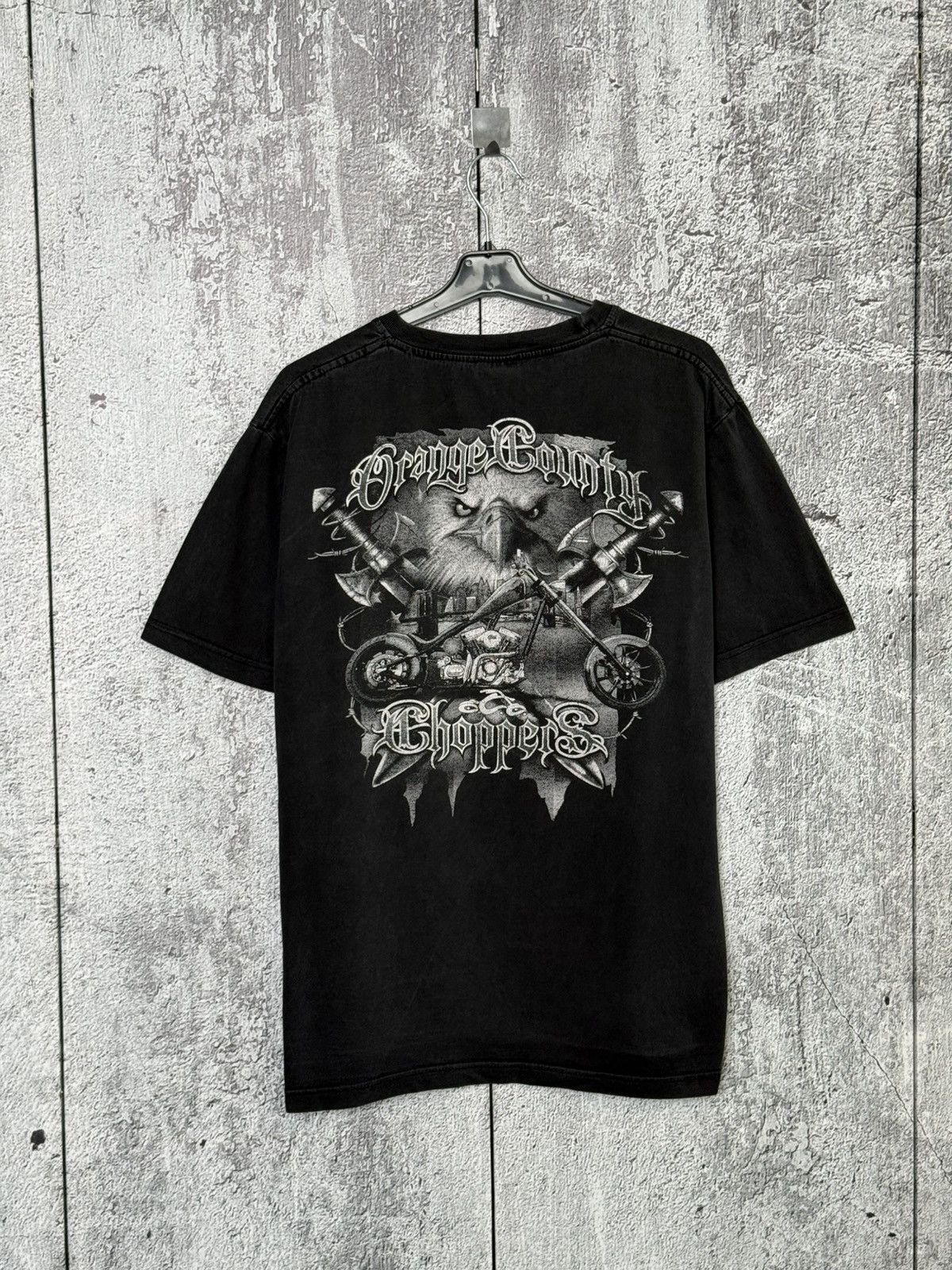 West Coast Choppers Orange County Choppers Eagle Motorcycle Graphic Biker Tee Size US L / EU 52-54 / 3 - 8 Thumbnail