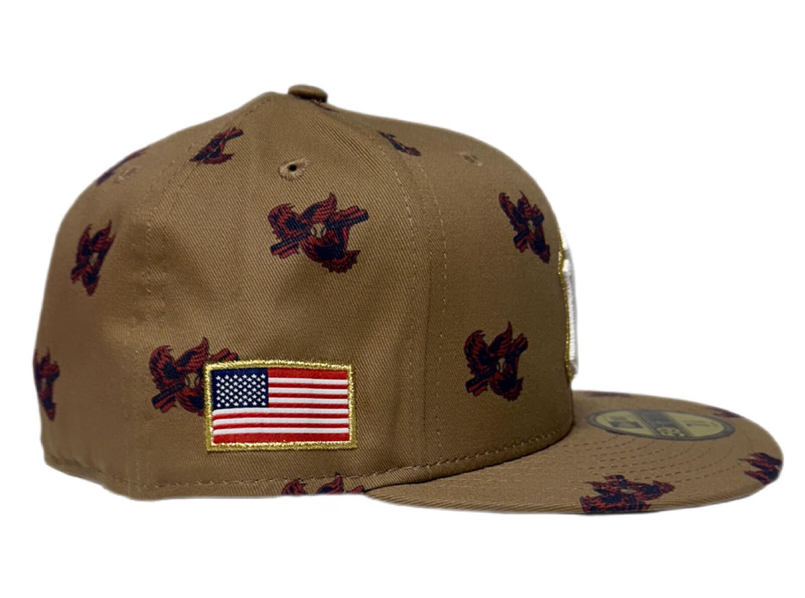 New Era New Era New York Yankees 59FIFTY AL All-Over 7 3/8 Size ONE SIZE - 3 Thumbnail