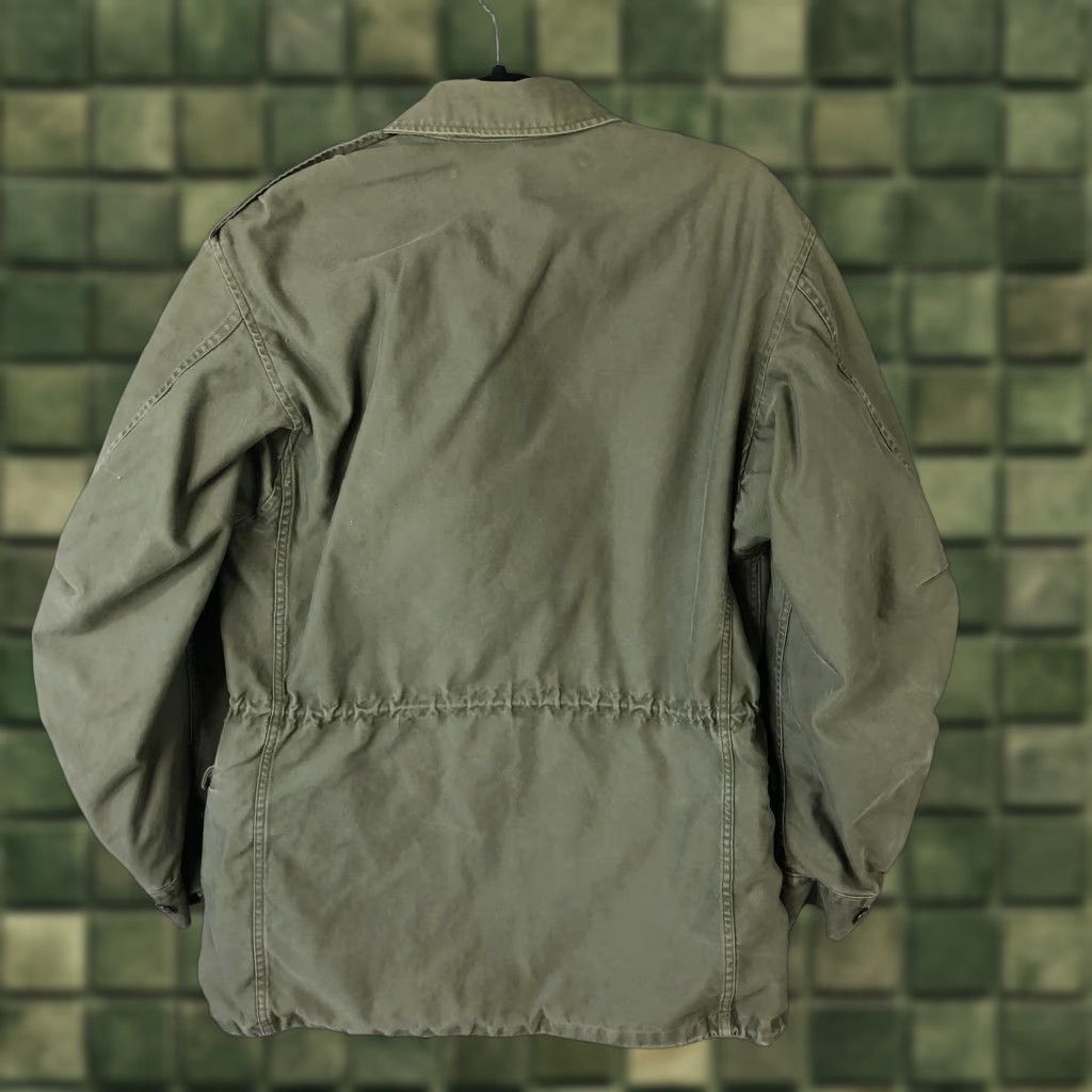 Vintage VINTAGE Field Jacket Mens ST Long Small Green Canvas Military OG Pockets Army Size US S / EU 44-46 / 1 - 1 Thumbnail