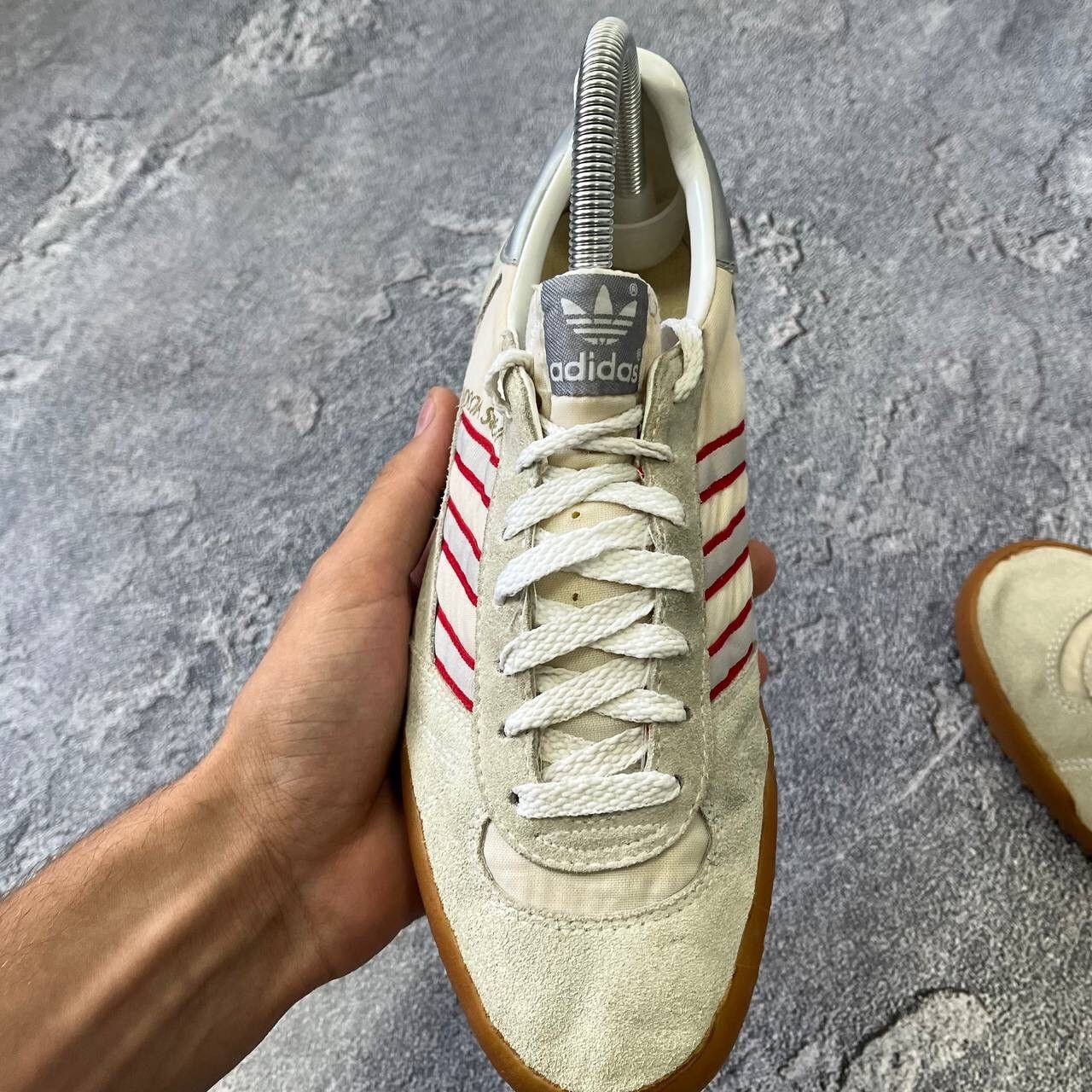 Adidas Vintage 80s Adidas Indoor Super Made in Phillipines 80s Rage Size US 6.5 / EU 39-40 - 18 Thumbnail