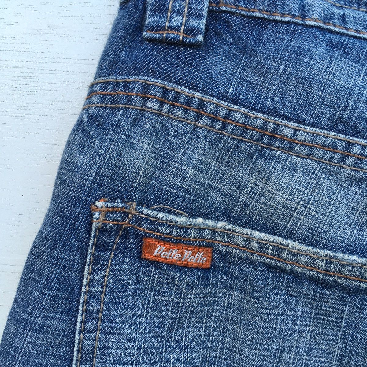 Marc Buchanan Crazy Y2K Vintage Pelle Pelle Jeans Baggy String Leg Size US 32 / EU 48 - 20 Thumbnail