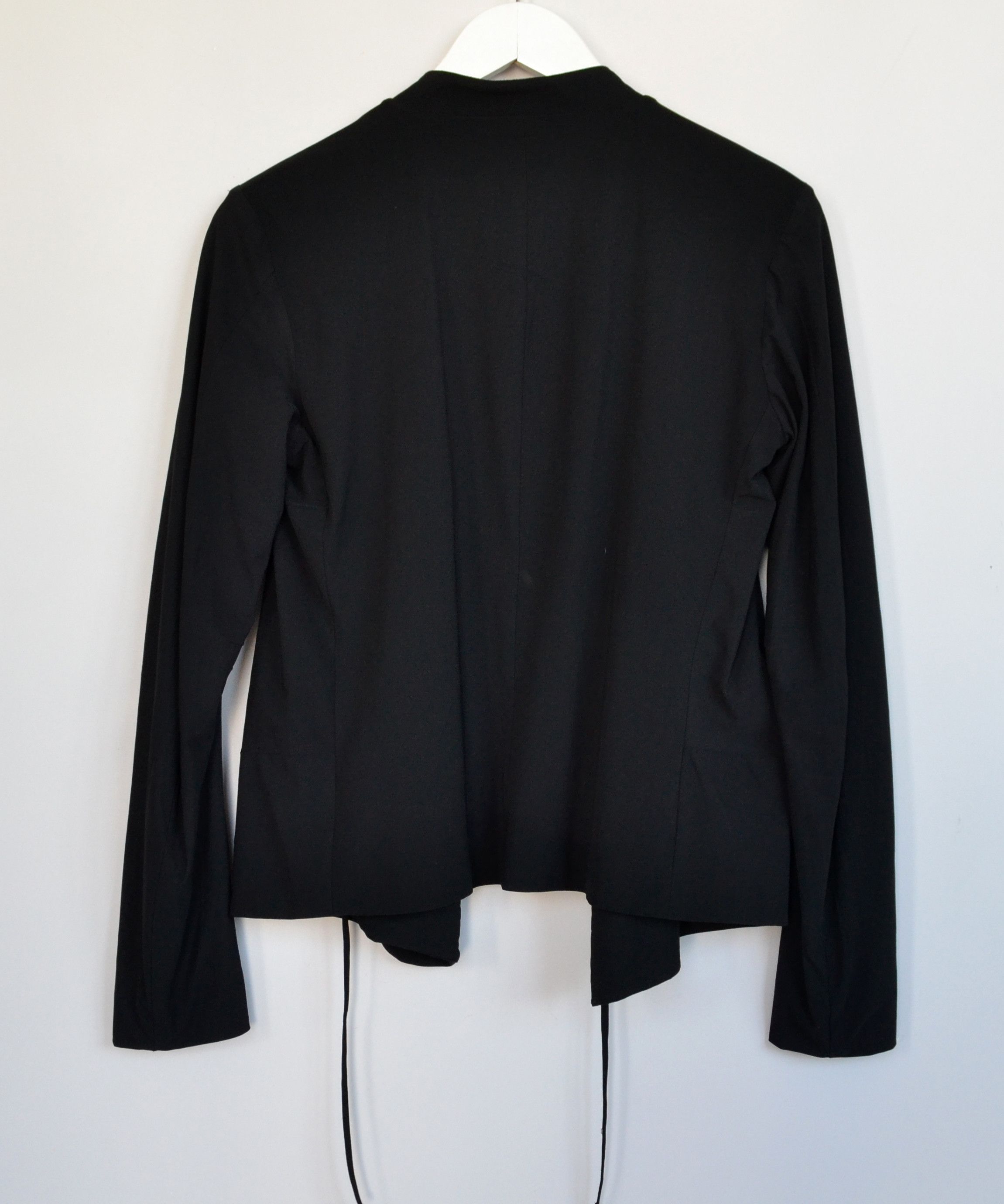 Marithe + Francois Girbaud 🔴 Marithe Francois Girbaud Jacket Cape Blazer Nylon Black Size M / US 6-8 / IT 42-44 - 9 Thumbnail
