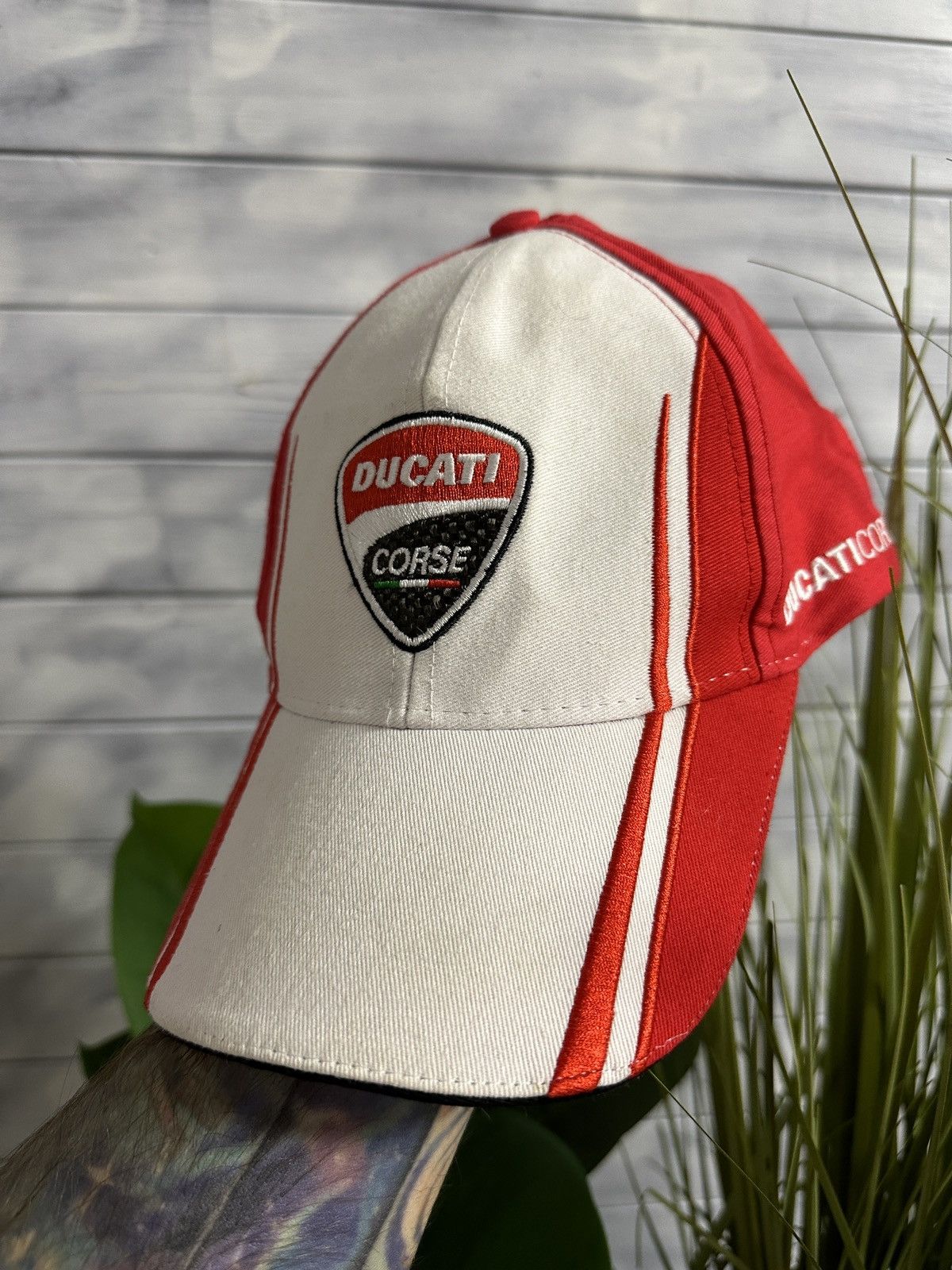 Ducati Rare Vintage Cap Ducati Corse Racing Moto. Size ONE SIZE - 1 Thumbnail