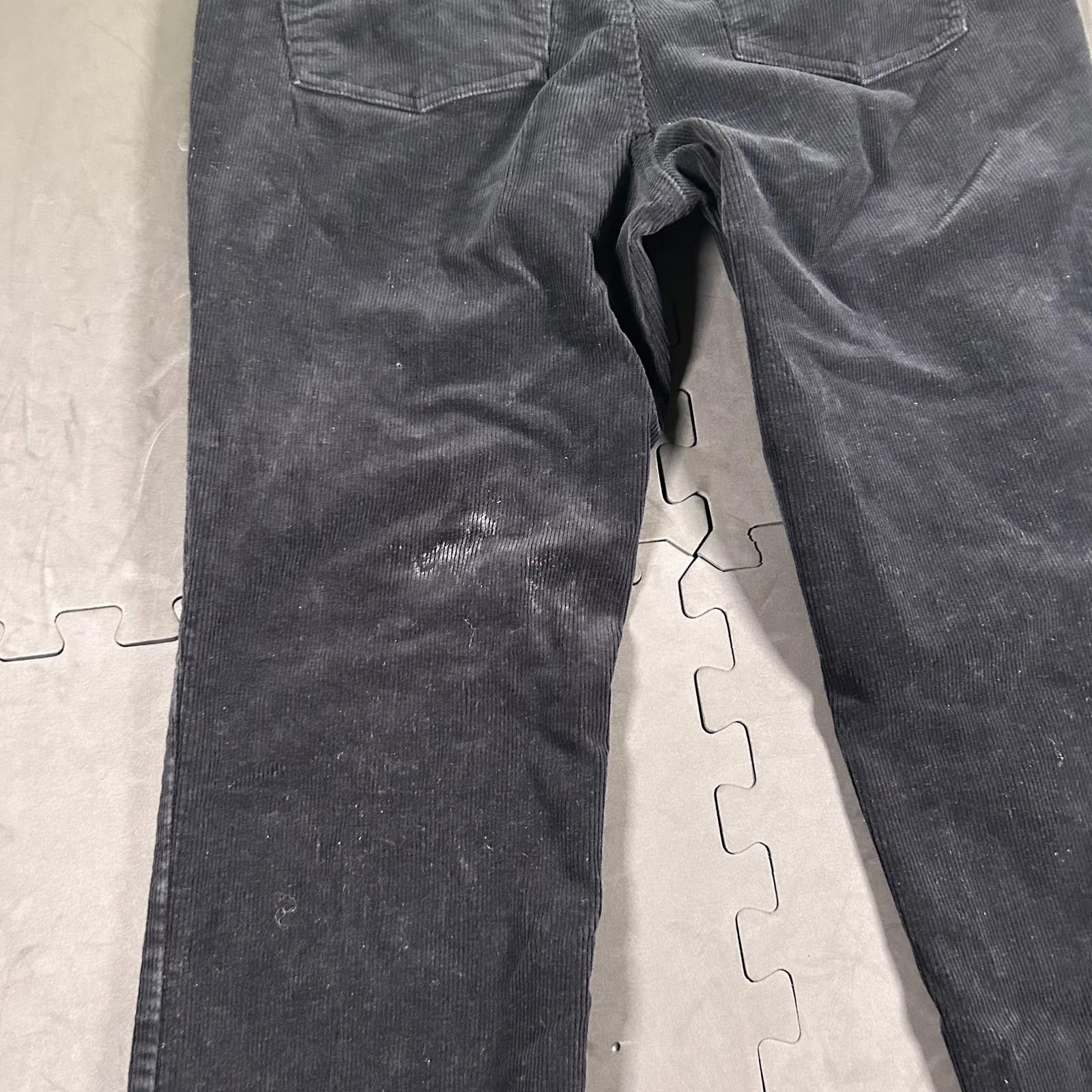 Chaps Chaps Women's Black Corduroy Pants size 14 (35x30) Size 36" / US 14 / IT 50 - 6 Thumbnail