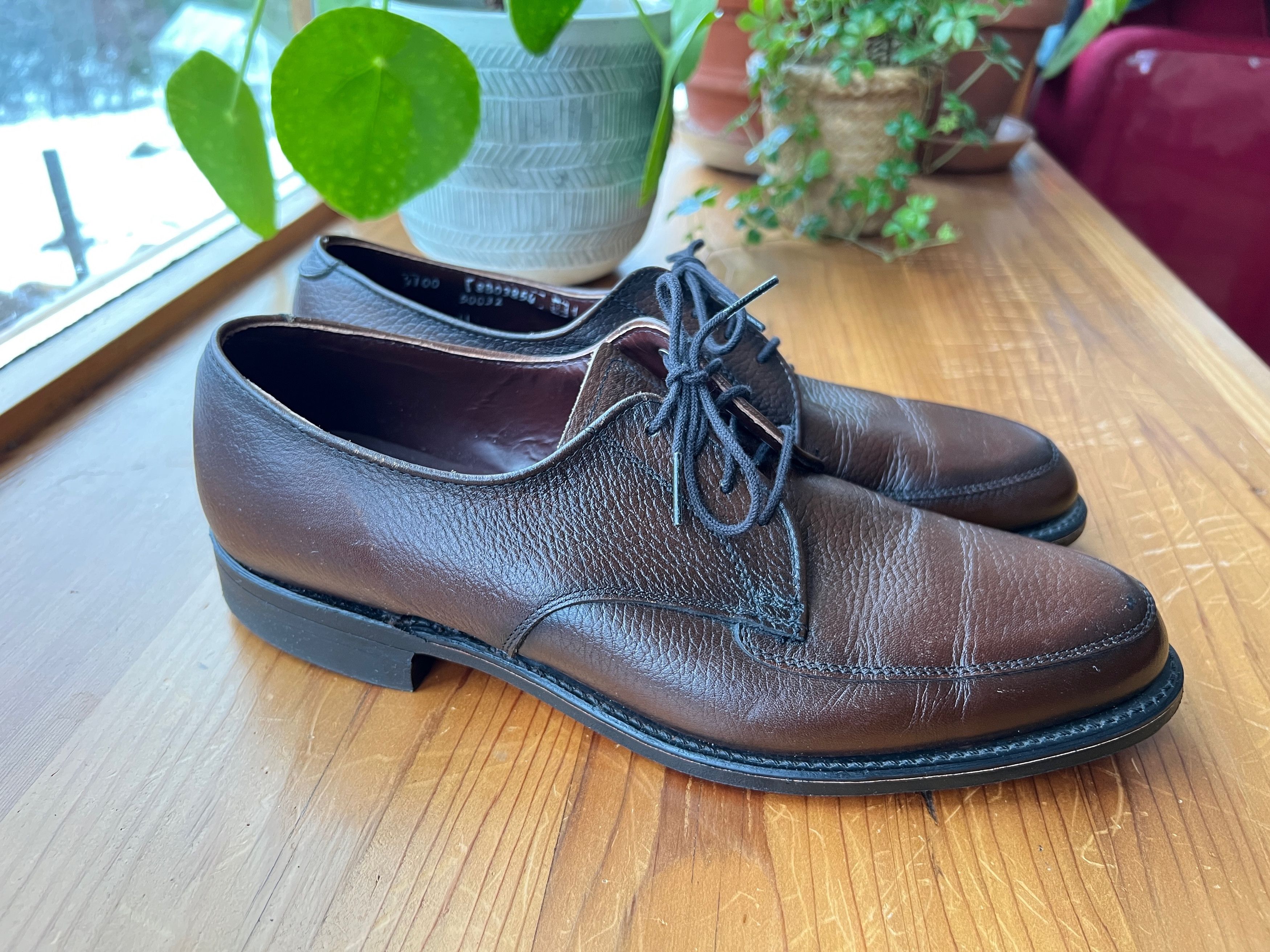 Nunn Bush Nunn Bush Pebbled Brown Oxfords Size US 10.5 / EU 43-44 - 5 Thumbnail
