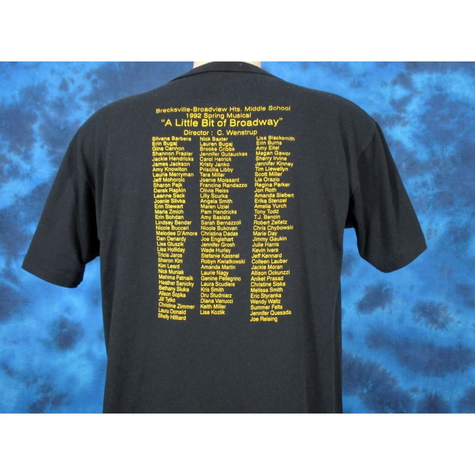 Vintage VINTAGE A LITTLE BIT OF BROADWAY T-Shirt LARGE Men Size US L / EU 52-54 / 3 - 5 Thumbnail