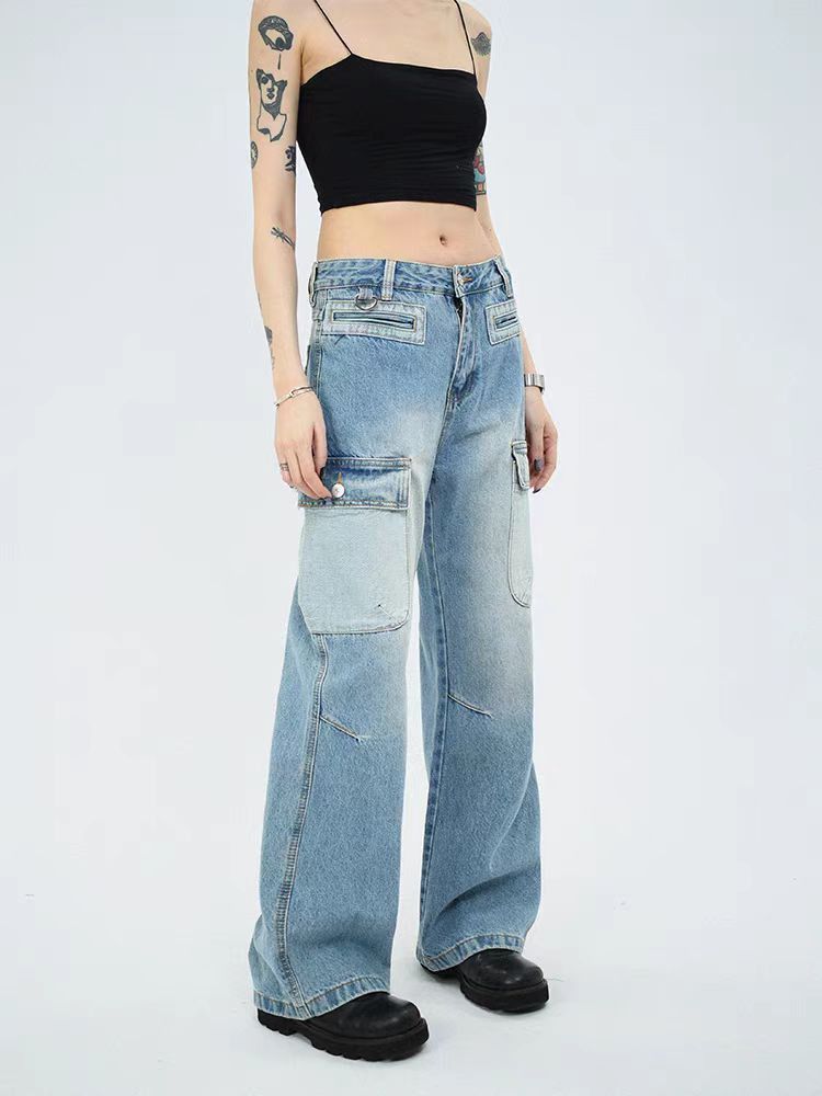 Japanese Brand × Jean High Street Vintage Washed Workwear Jeans Size US 32 / EU 48 - 3 Thumbnail