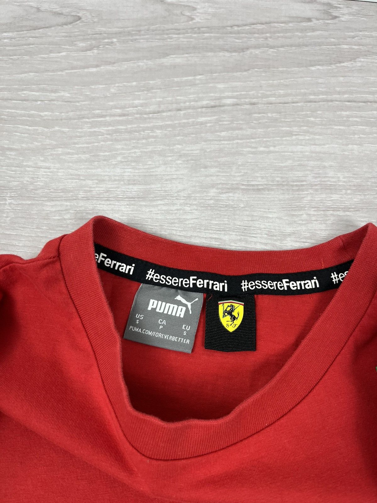 Ferrari Puma Ferrari Formula 1 Team Red T Shirt Size US S / EU 44-46 / 1 - 8 Thumbnail