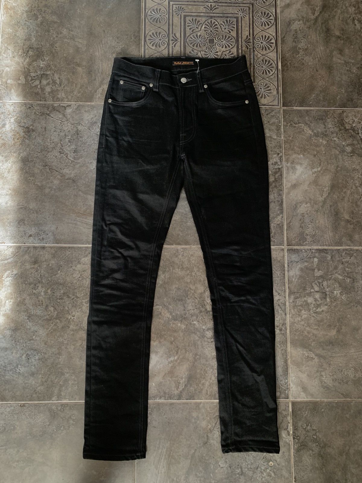 Nudie Jeans Nudie Jeans Black vintage 29/32 Size US 29 - 1 Thumbnail