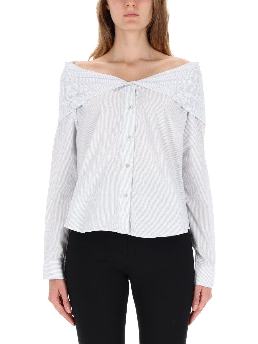 Our Legacy OUR LEGACY "KAONASHI" SHIRT - WHITE (FR 36) Size XS / US 0-2 / IT 36-38 - 1 Thumbnail