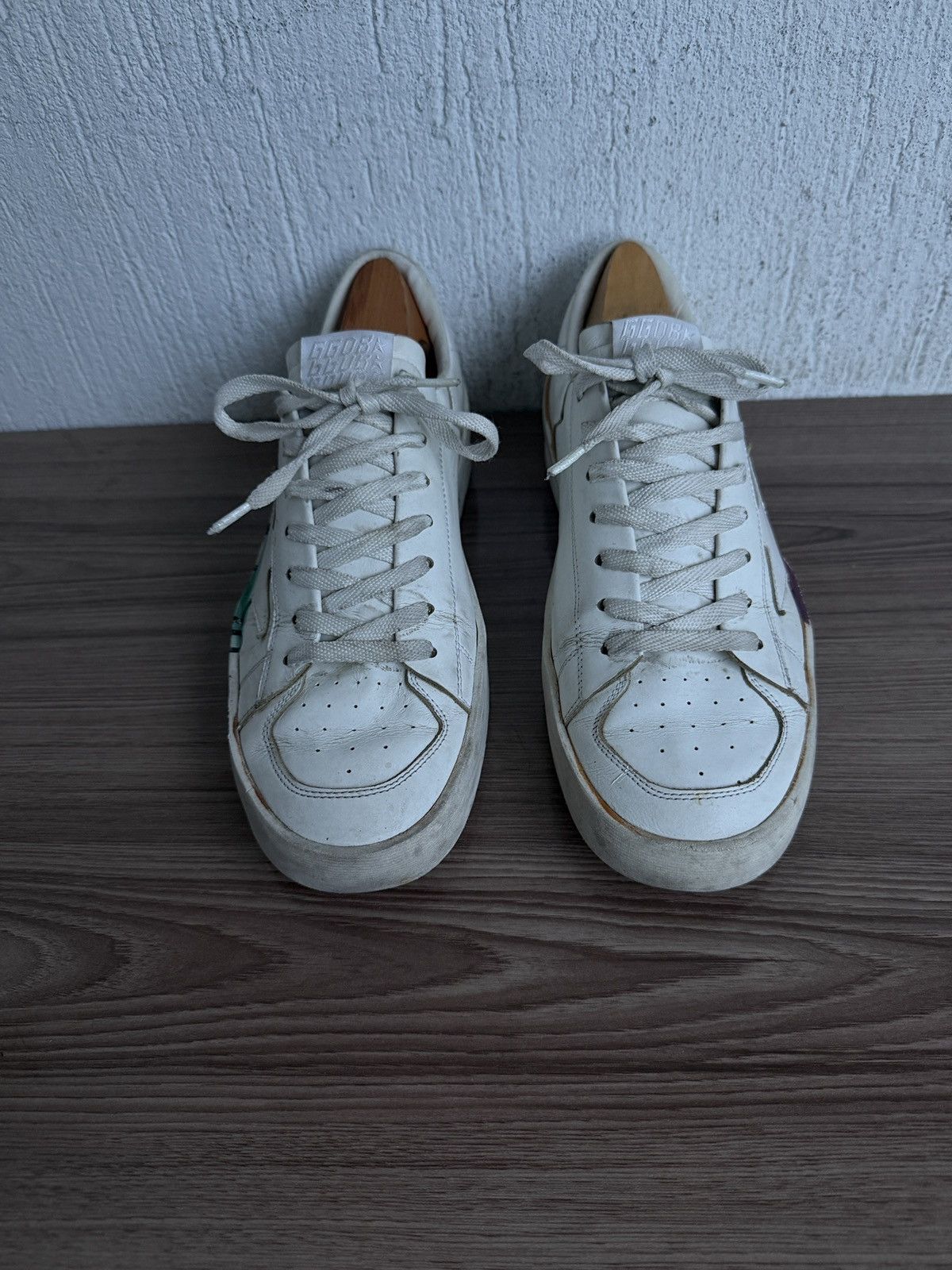 Golden Goose stardan ( love in an a instant) Limited edition sneaker Size US 8 / EU 41 - 7 Thumbnail