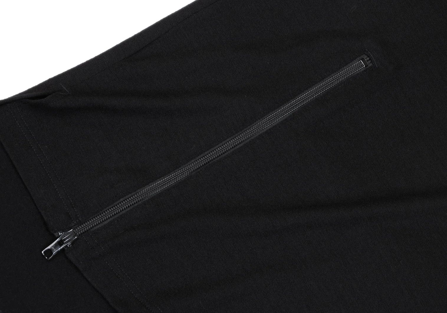 Yohji Yamamoto Wool Turtle Neck Cut Sewn Top with Zipper in Black Size US L / EU 52-54 / 3 - 8 Thumbnail