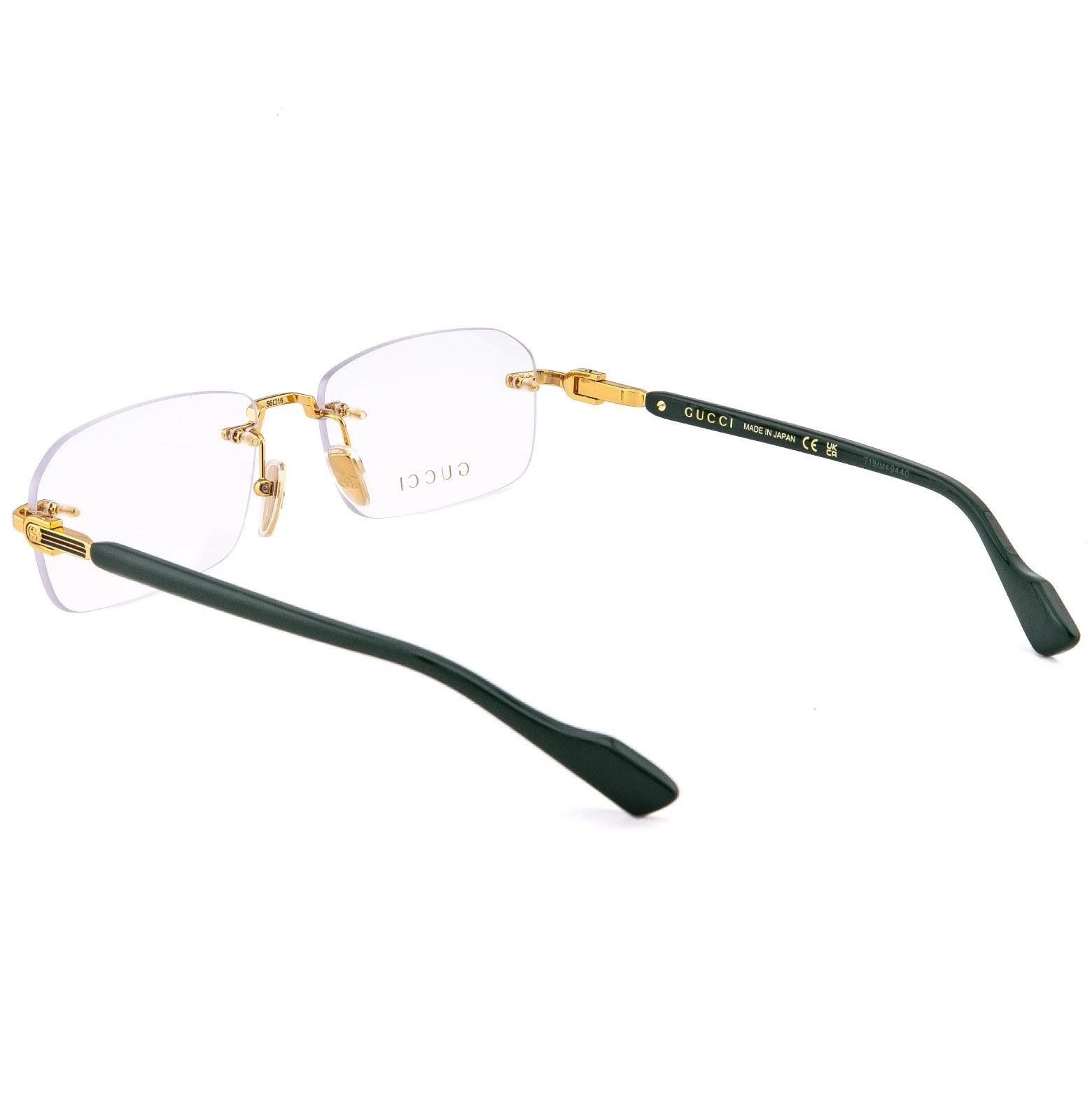 Gucci GUCCI GG1221O 1221 Classic Narrow Eyeglasses 005 GG1221 Size ONE SIZE - 2 Thumbnail
