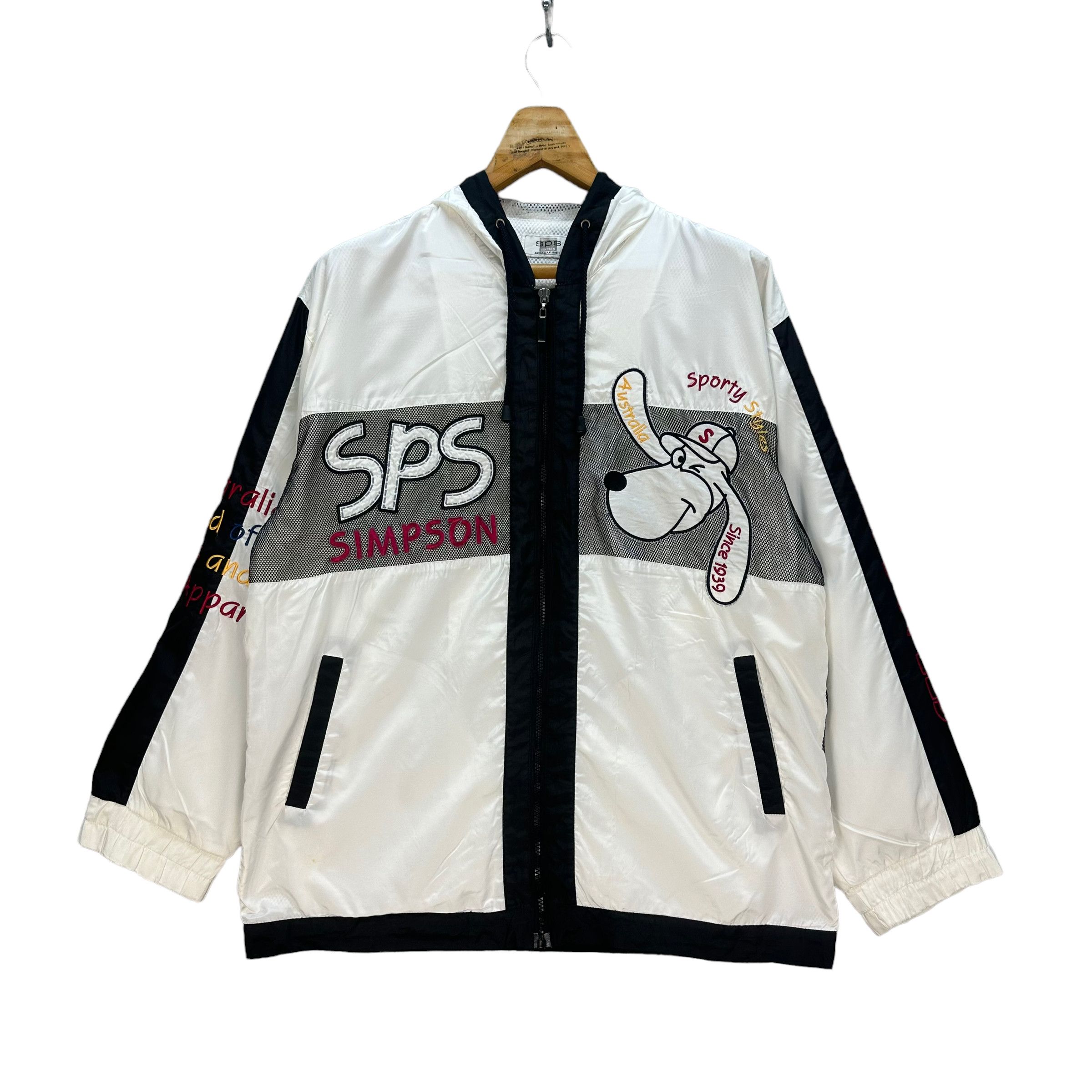 The Simpsons SIMPSON AUSTRALIAN SPORTS BIG LOGO JACKET #8194-211 Size US L / EU 52-54 / 3 - 3 Thumbnail