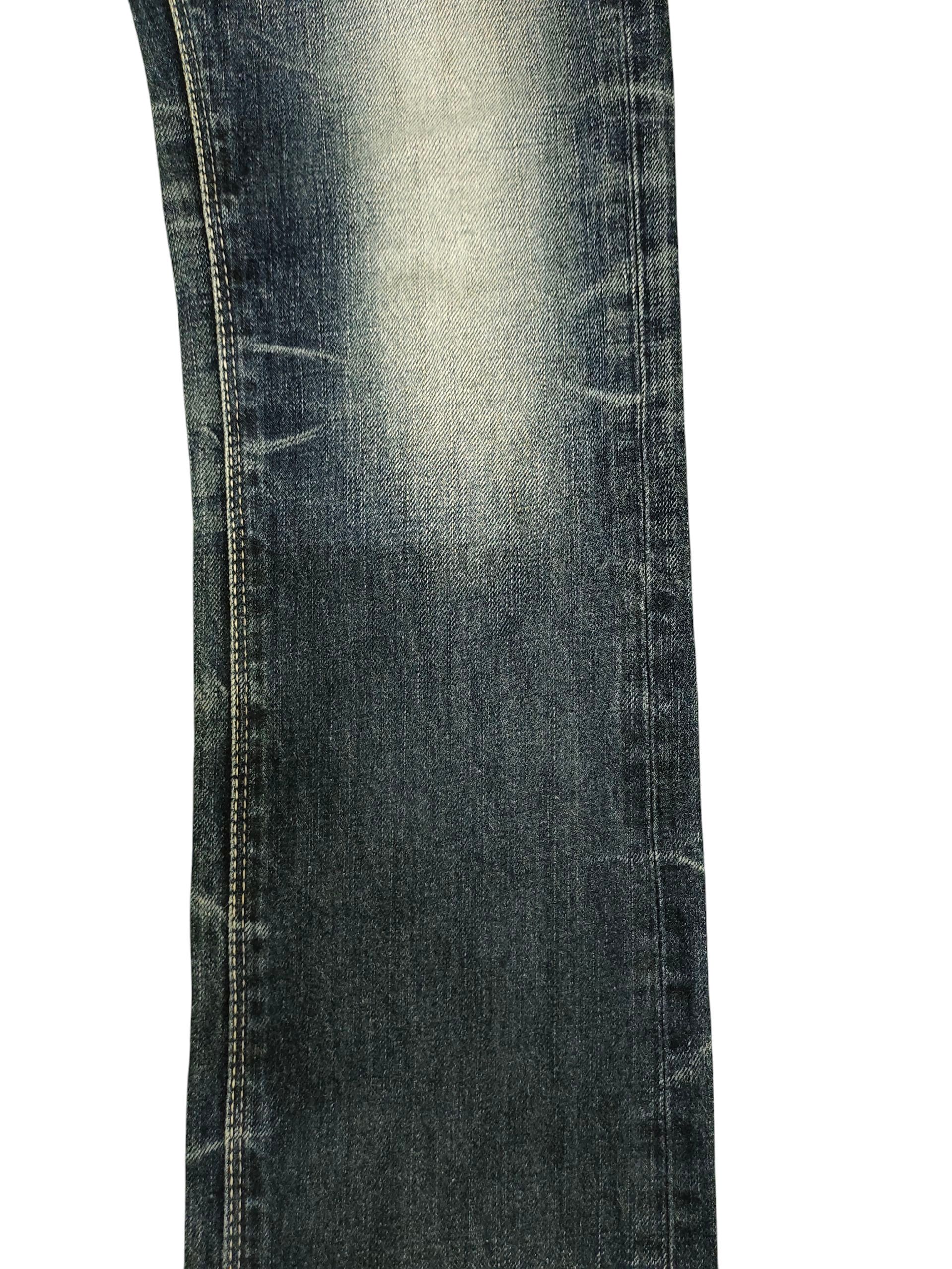 GOSTAR DE FUGA Vintage Fuga Japan Clawmark Distress Faded Denim Jeans Size US 30 / EU 46 - 3 Thumbnail