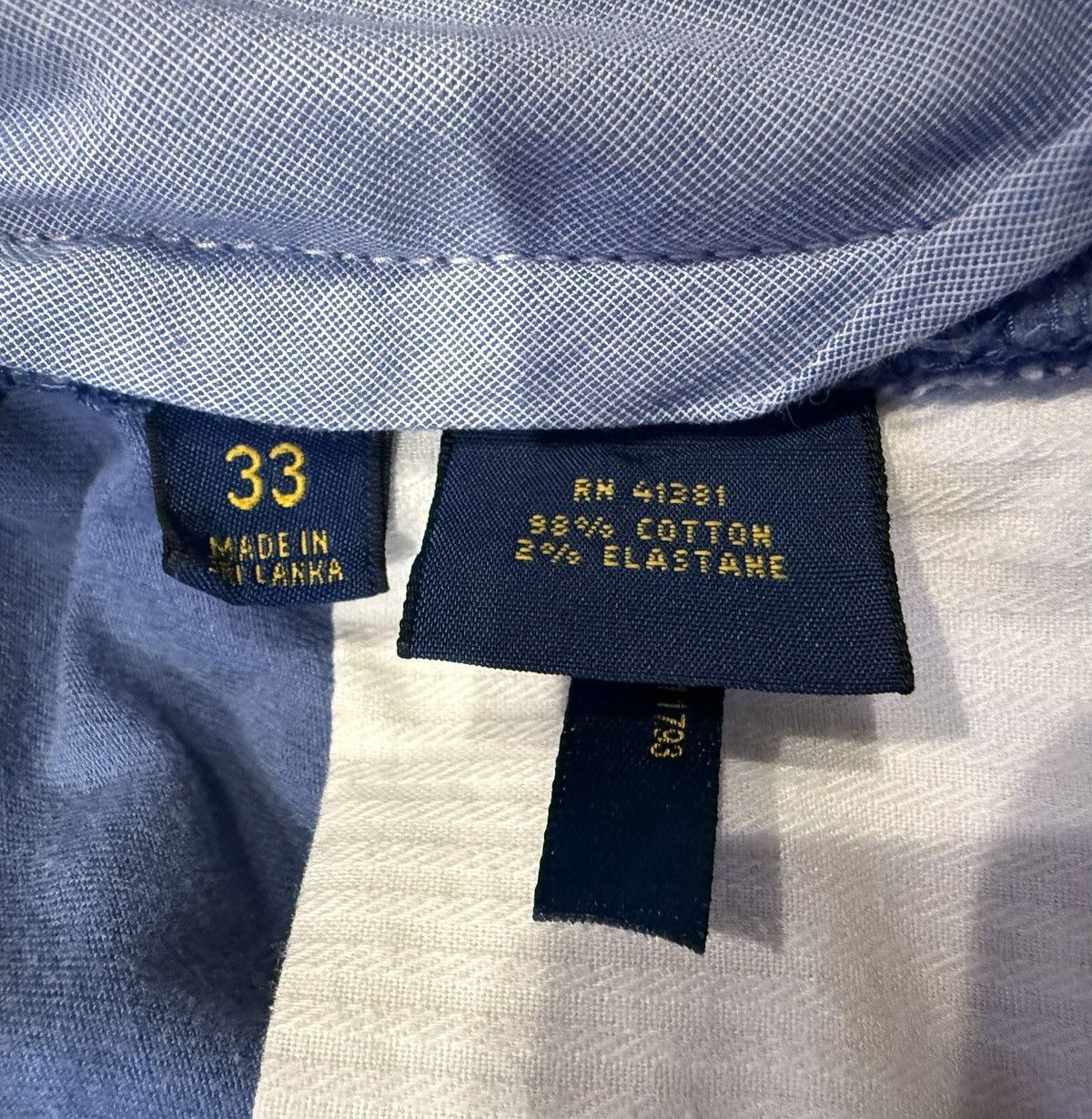 Polo Ralph Lauren Polo Ralph Lauren Stretch Classic Fit Chino Shorts Size US 33 - 5 Thumbnail
