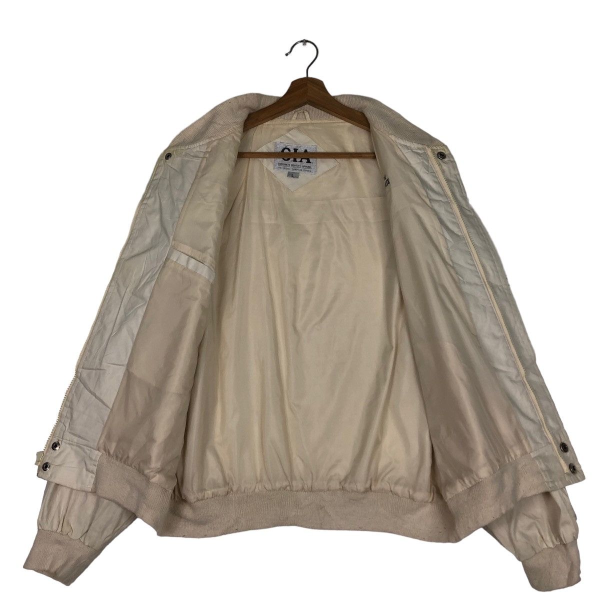 Japanese Brand 🔥Vtg Bomber Jacket CIA Wild Turkey Inspire Issey Miyake Size US L / EU 52-54 / 3 - 11 Thumbnail