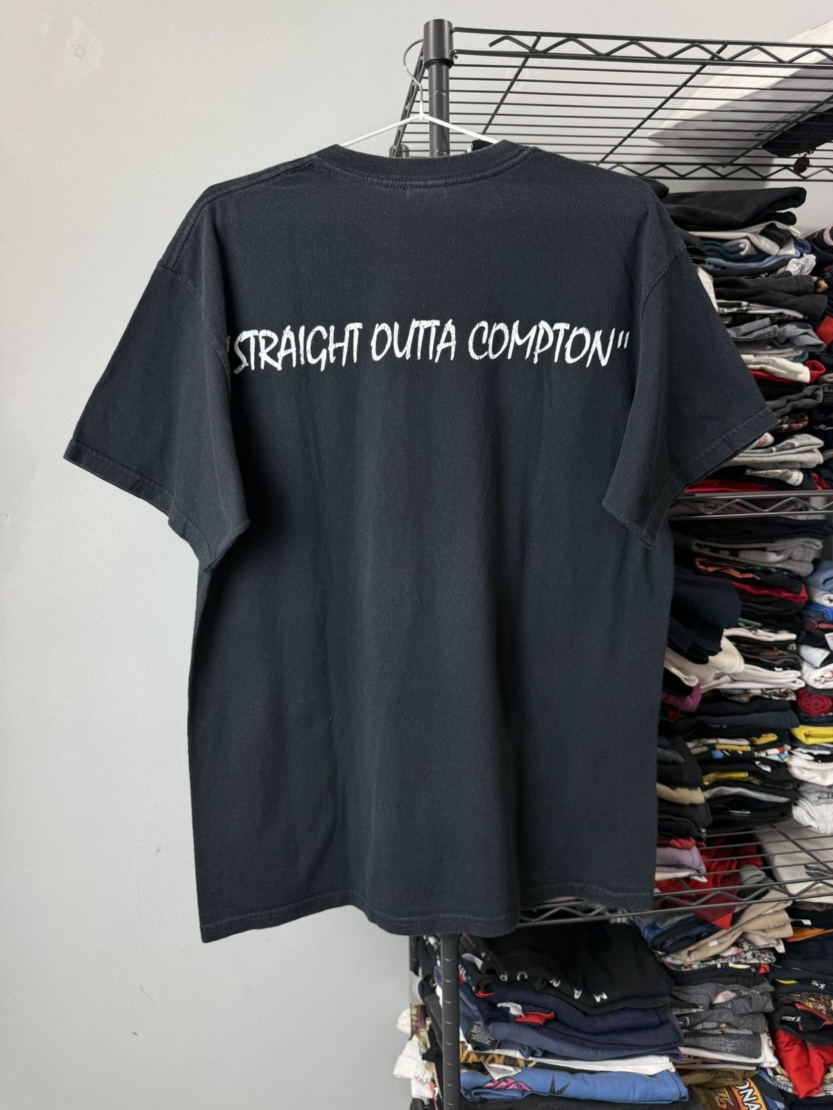 Rap Tees Rare! 1990’s Vintage NWA Rap T Shirt Eazy E Ice Cube Dr Dre Size US L / EU 52-54 / 3 - 2 Thumbnail