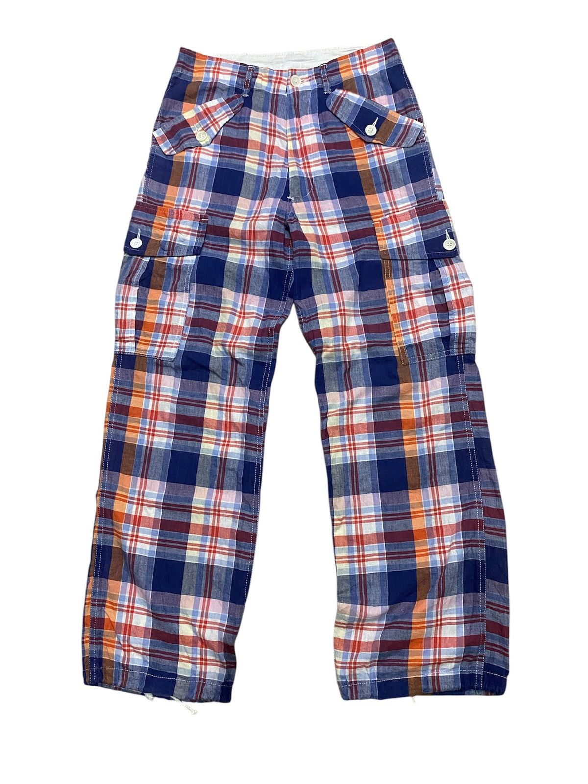 Comme des Garcons × Japanese Brand AD2003 Comme Des Garcons Tricot Cargo Trousers Size 29" - 2 Thumbnail