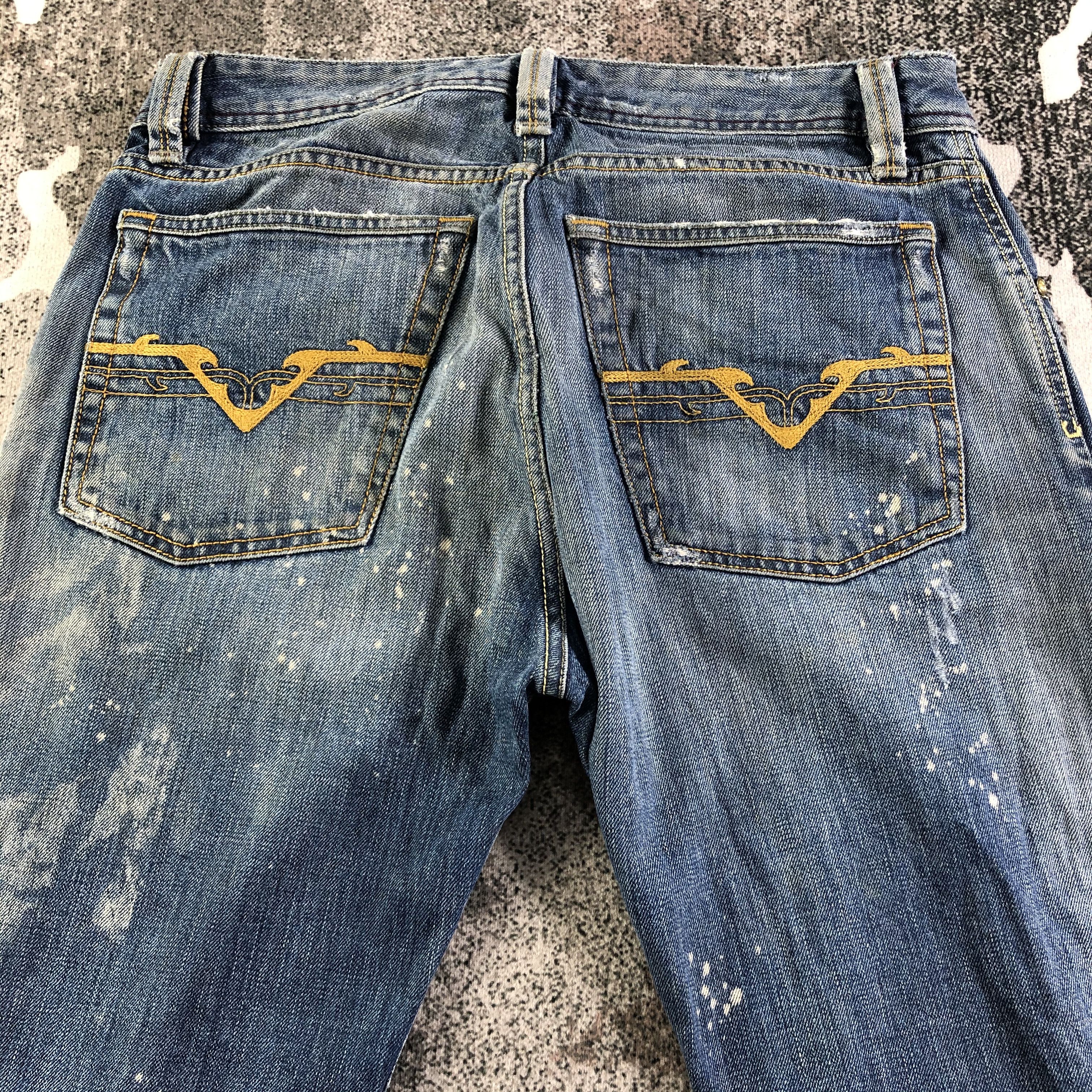 Diesel Diesel Jeans Ripped Denim KJ2412 Size US 30 / EU 46 - 4 Thumbnail