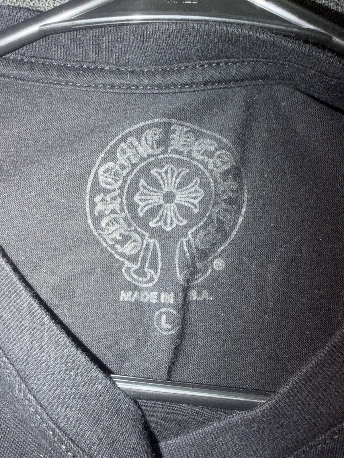 Chrome Hearts Chrome hearts eye chart dagger t shirt Size US L / EU 52-54 / 3 - 5 Thumbnail