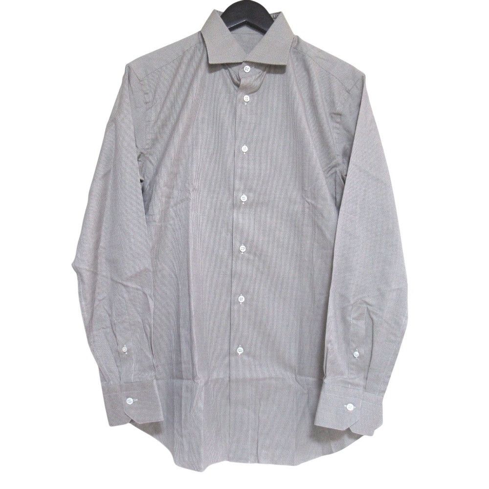 Other Other Brioni Cotton Long Sleeve Shirt Textile Dress Shirt DUTY FREE for USA Size ONE SIZE - 1 Thumbnail