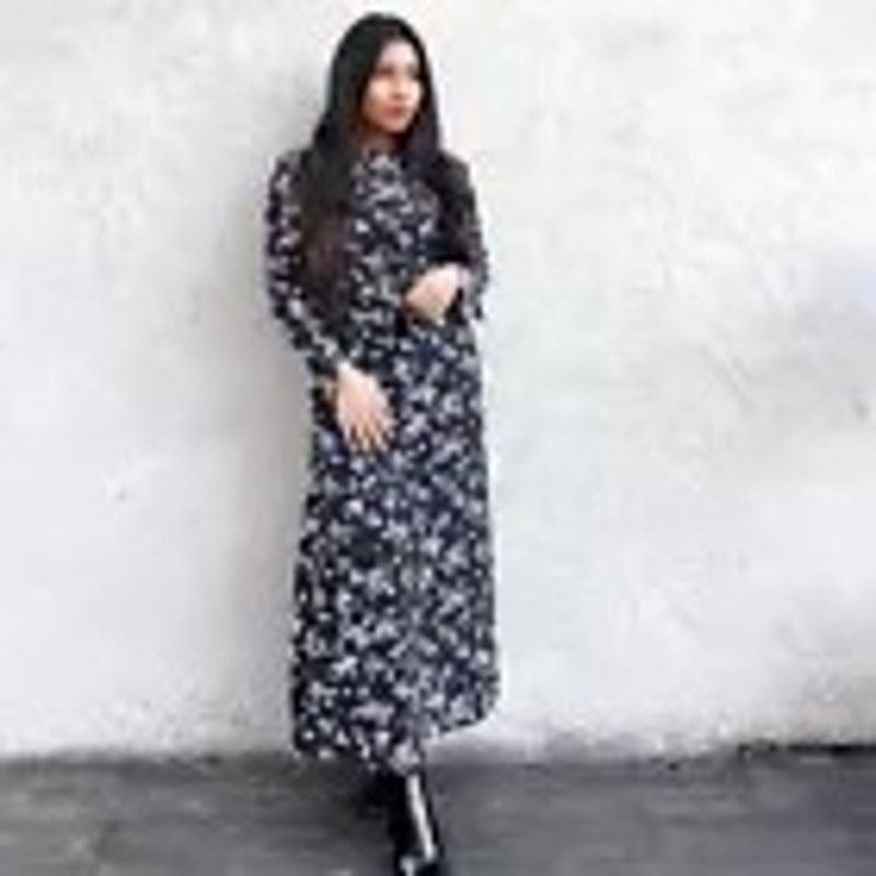 Zara Zara Black Multicolor Confetti Dot Print Maxi Dress Size M / US 6-8 / IT 42-44 - 3 Thumbnail