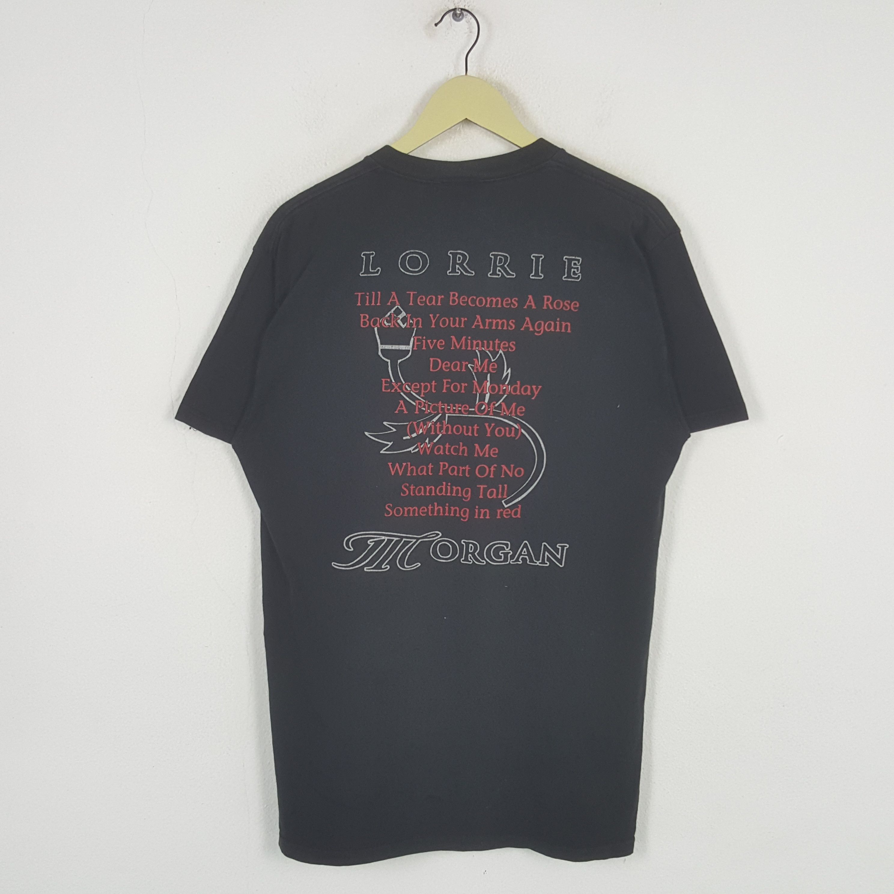 Band Tees Vintage Lorrie Morgan American Singer T-shirt Size US M / EU 48-50 / 2 - 3 Thumbnail