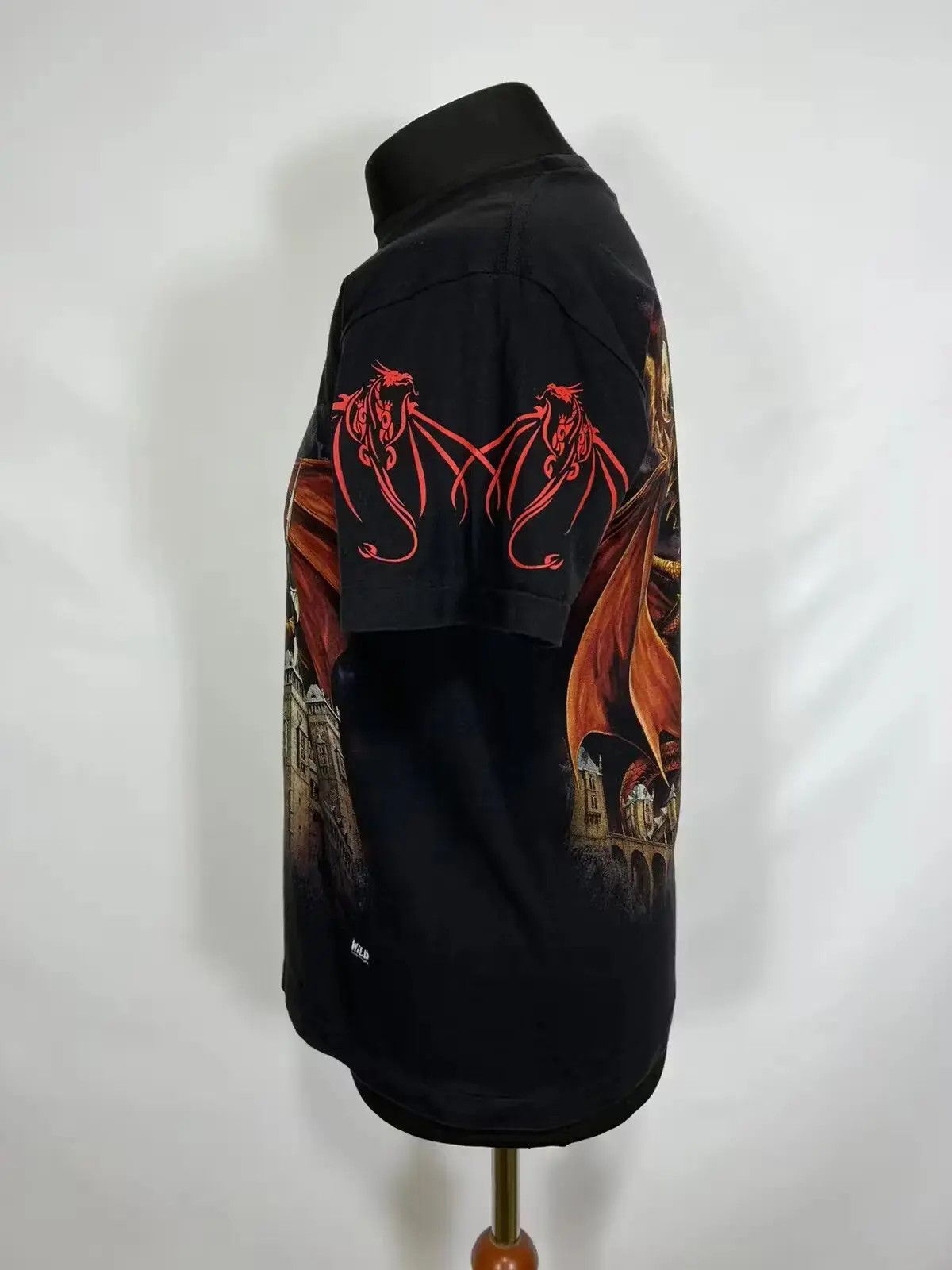 Band Tees Wild copyright 90’s vintage dragon graphic tee Size US M / EU 48-50 / 2 - 2 Thumbnail